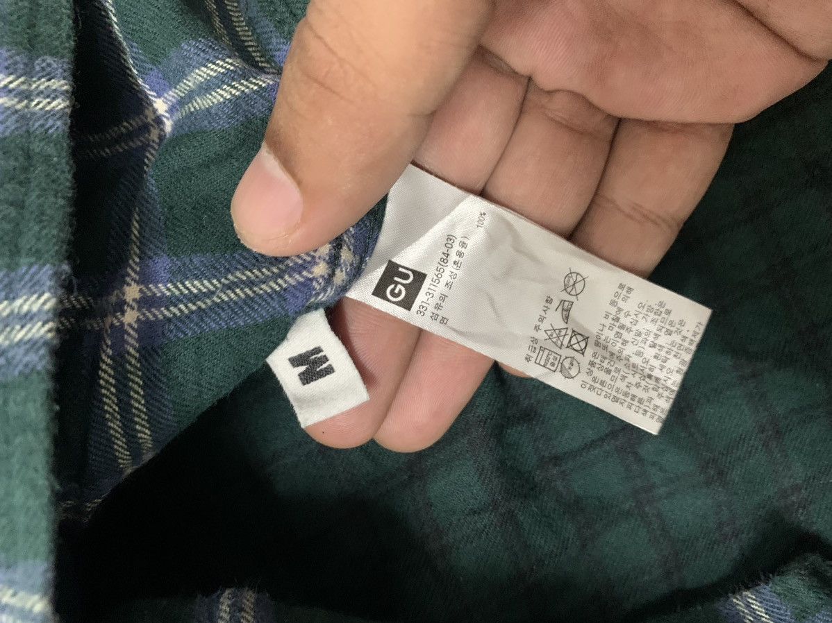 GU × Japanese Brand × Kim Jones Kim jones flannel shirts Size US M / EU 48-50 / 2 - 8 Thumbnail