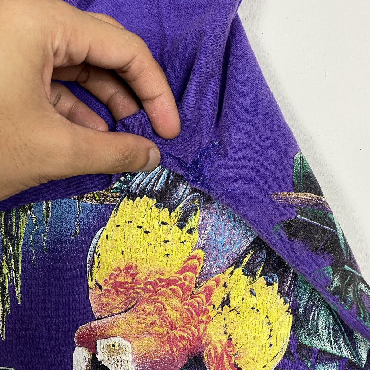 Habitat × Vintage VINTAGE HABITAT WAKE UP TO THE RAINFOREST MIRROR PRINTED TEE Size US M / EU 48-50 / 2 - 7 Thumbnail