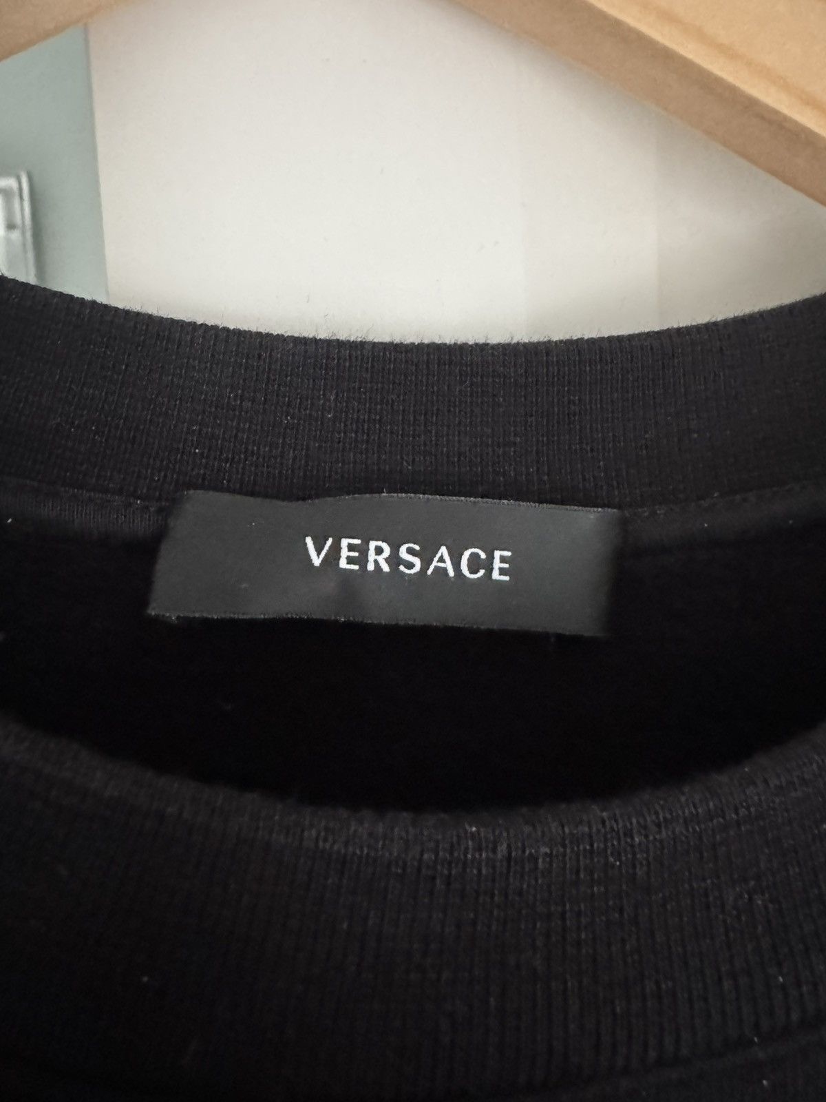 Versace Versace logo crewneck Size US S / EU 44-46 / 1 - 3 Thumbnail