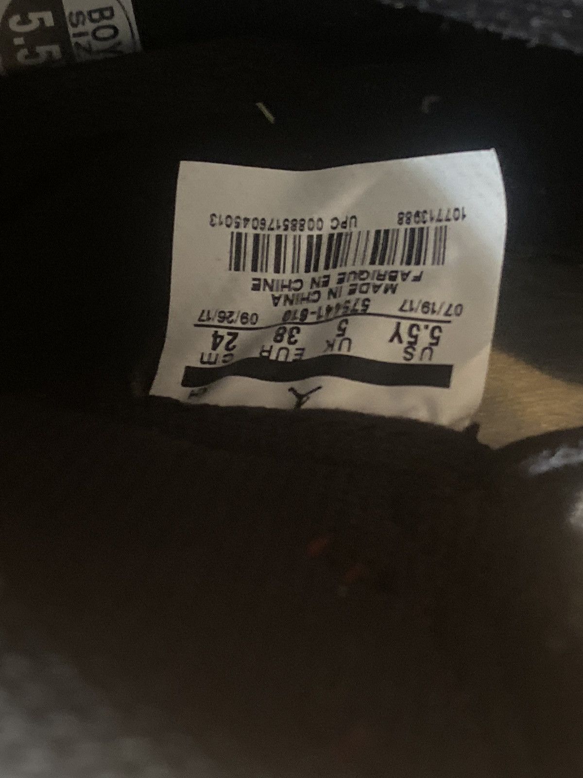 Jordan Brand × Nike Air Jordan 1 Bred Toe Size US 5.5 / EU 38 - 4 Thumbnail