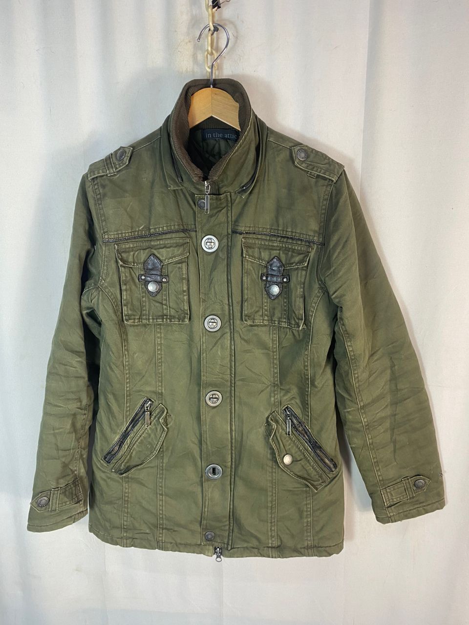 In The Attic In the attic multipocket distressed zipper jacket Size US S / EU 44-46 / 1 - 17 Thumbnail