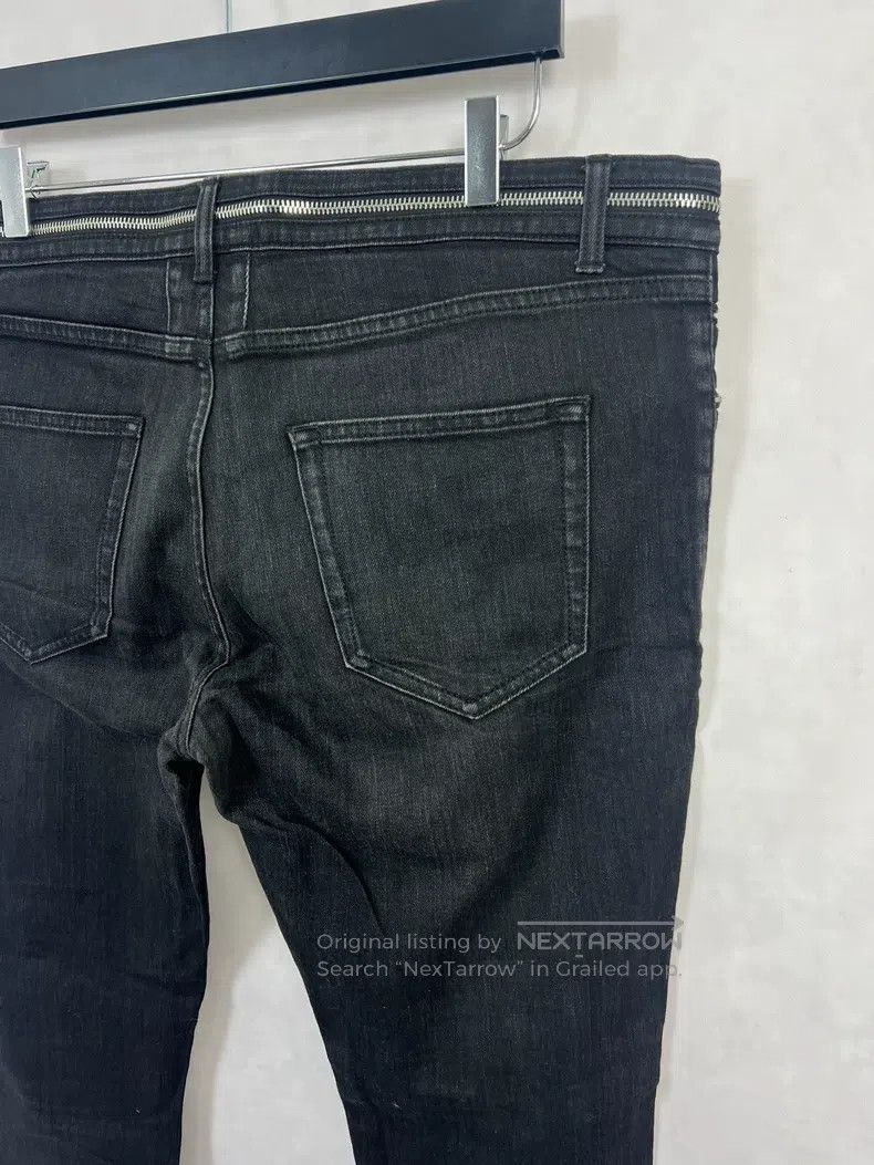Saint Laurent Paris Saint Laurent Paris Multi-Zip Black Denim Pants Size US 36 / EU 52 - 4 Thumbnail
