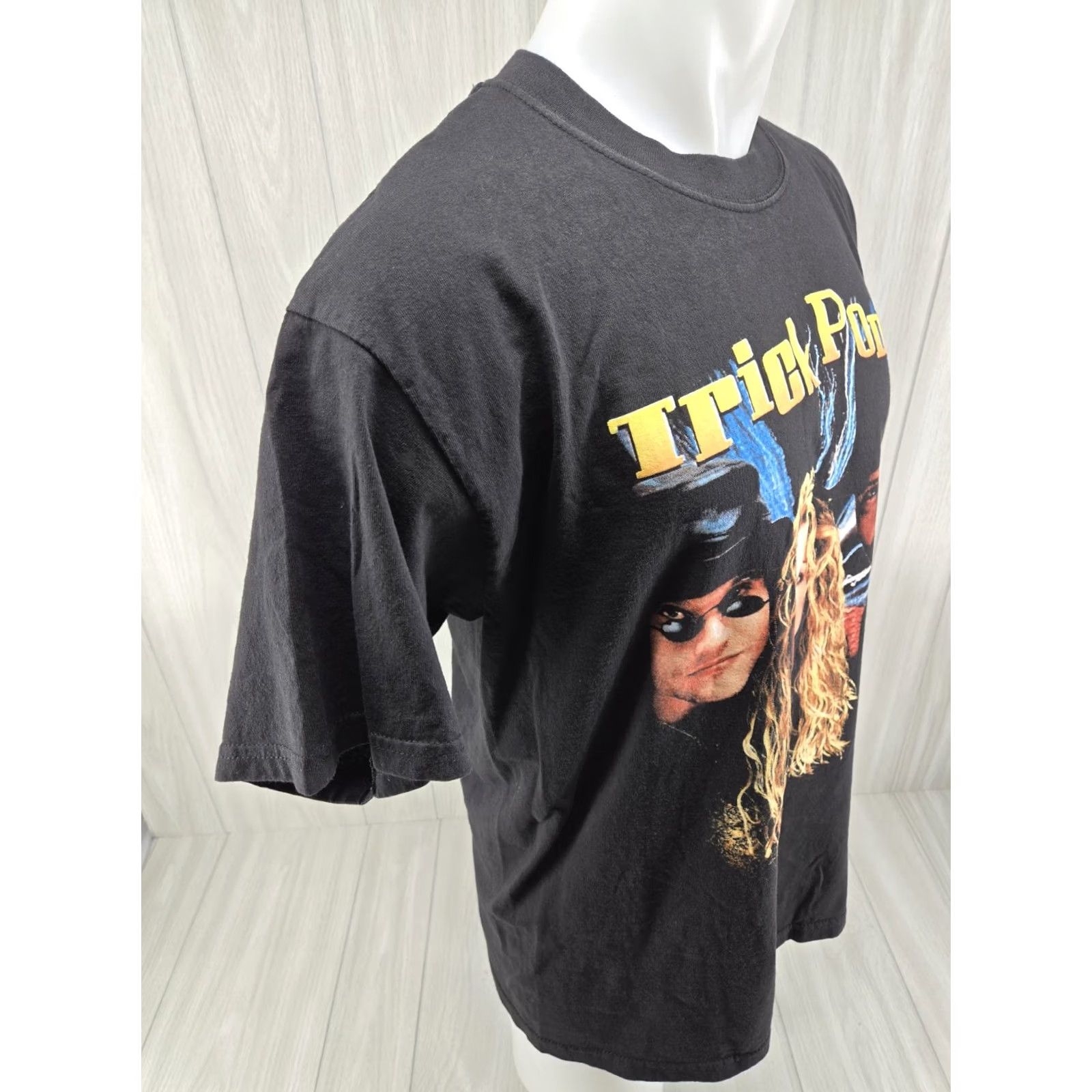 Gildan VINTAGE Trick Pony Tour T Shirt Large Black Short Sleeve Band Gildan Mens L Size US L / EU 52-54 / 3 - 7 Thumbnail