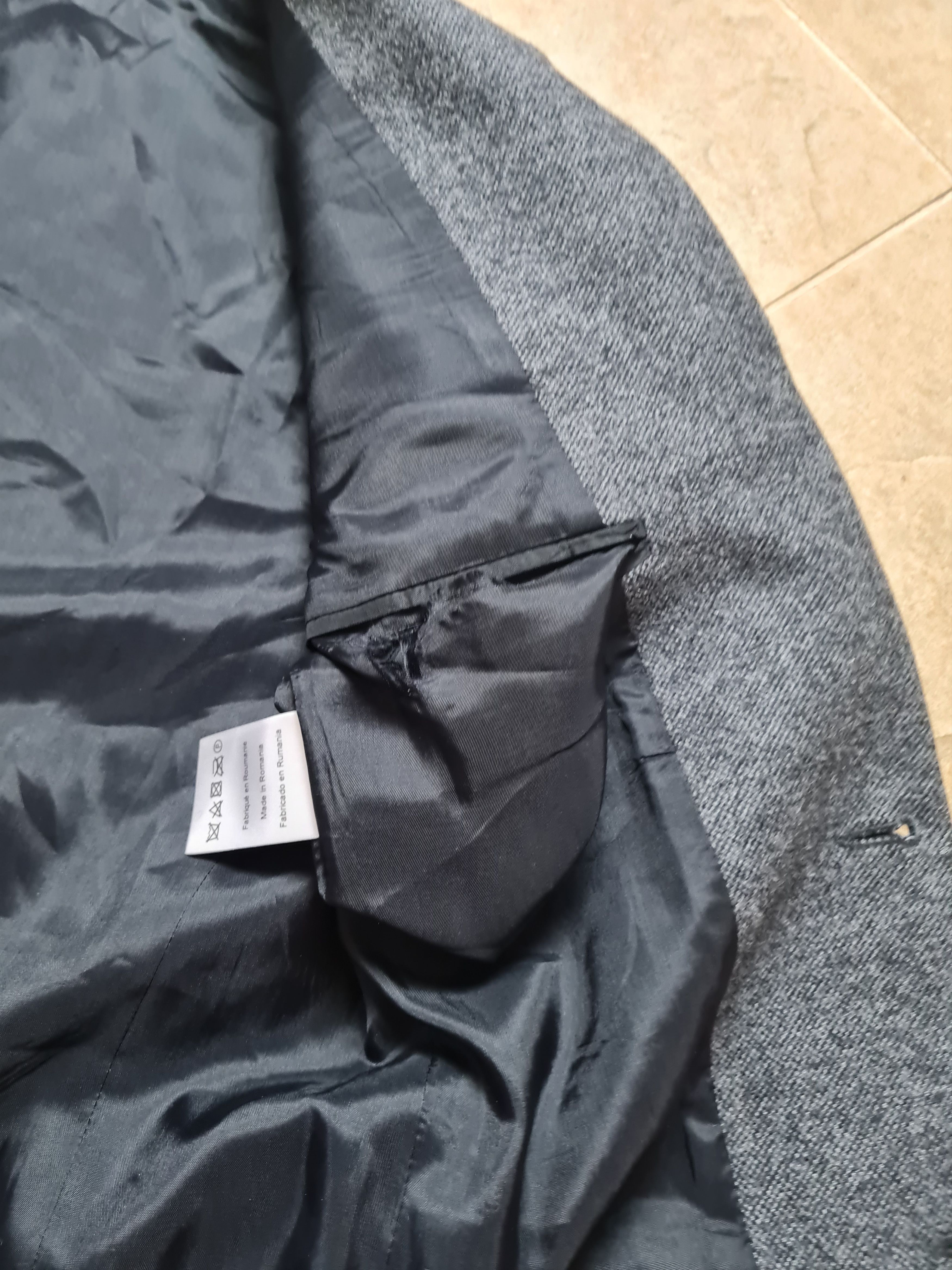 Sandro Jacket Sandro Paris Belted Blazer in Grey Wool Size 46 Size US S / EU 44-46 / 1 - 17 Thumbnail