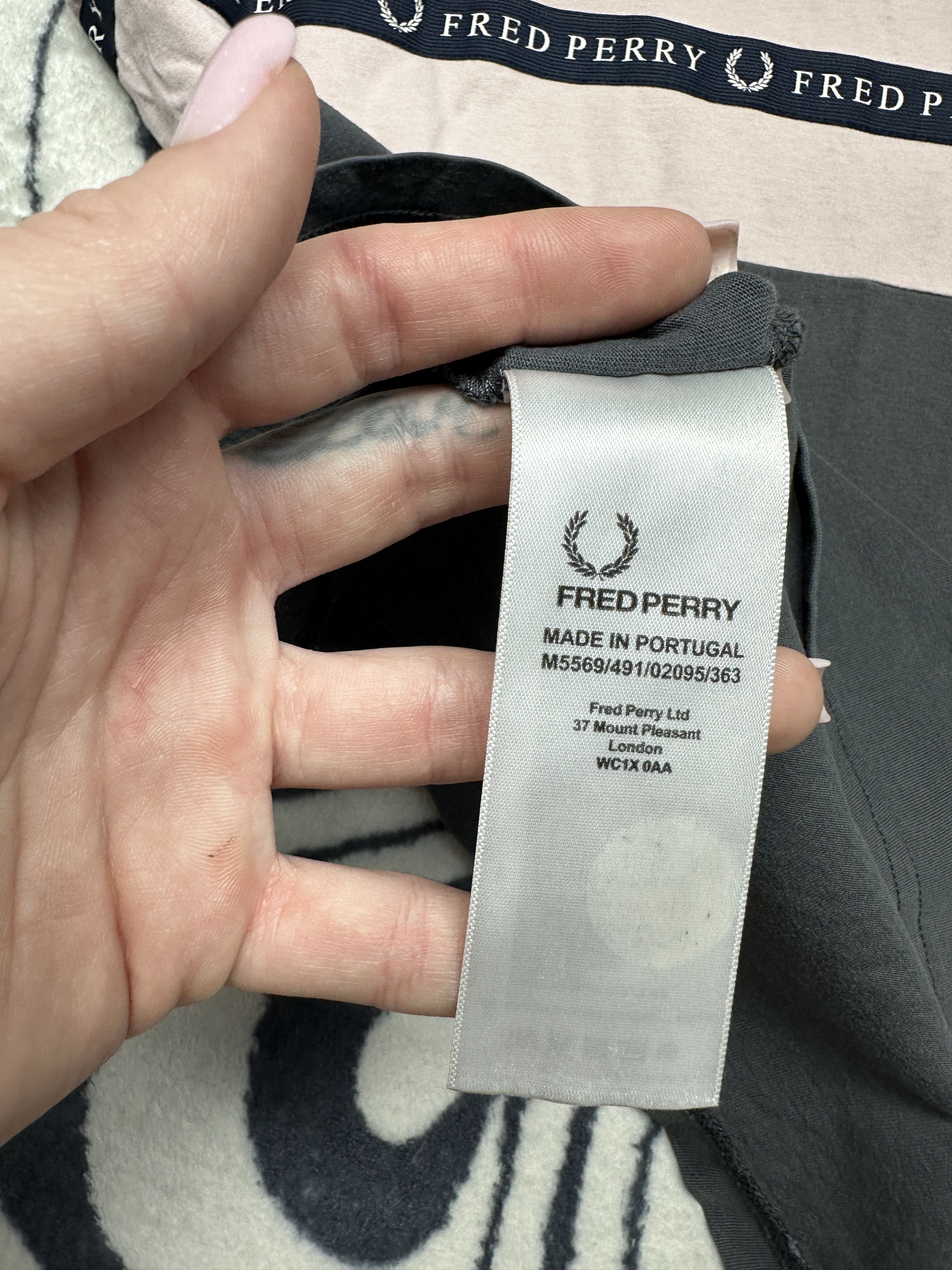 Fred Perry Fred Perry Vintage Mens T-Shirt Tee Y2K Size US M / EU 48-50 / 2 - 7 Thumbnail