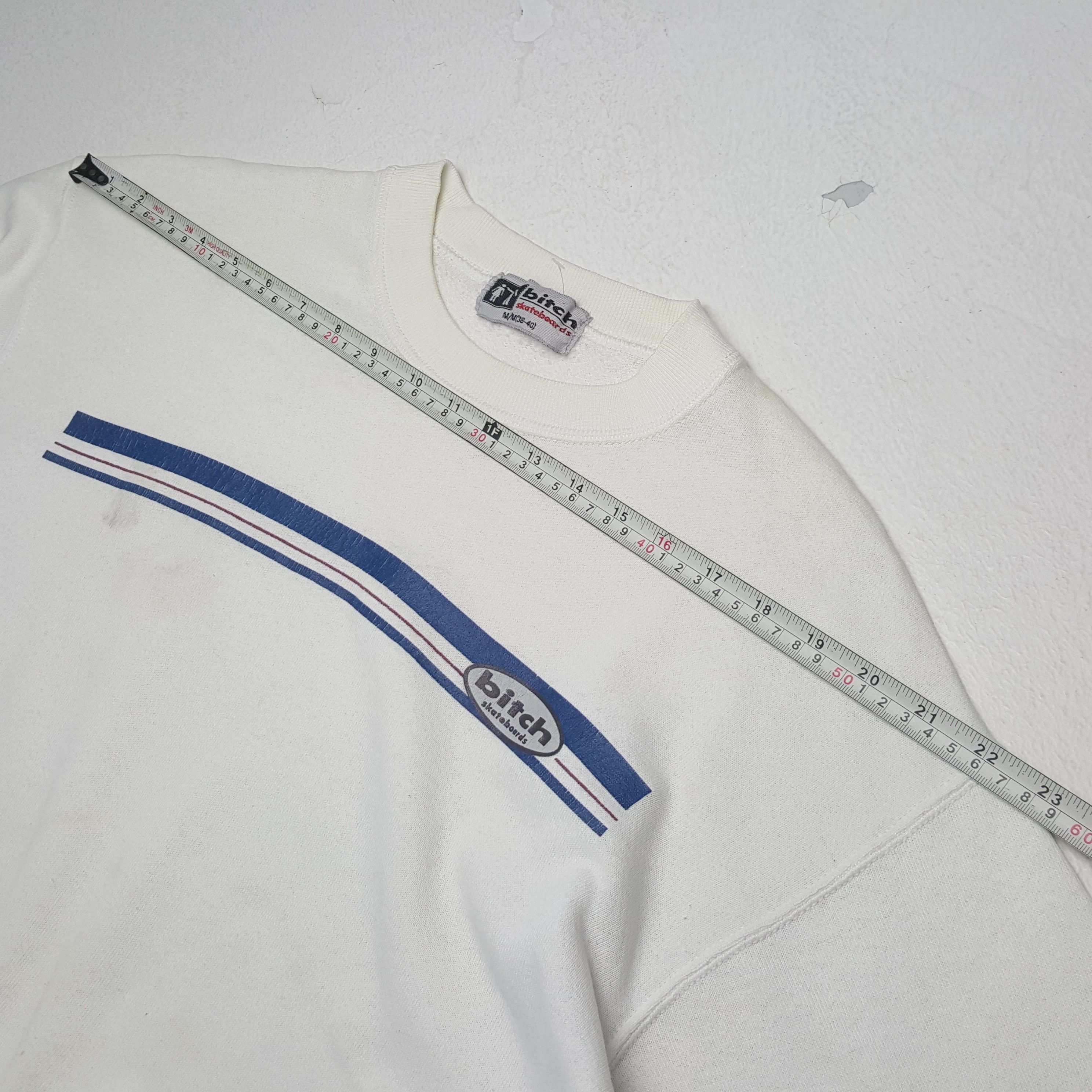 Vintage BITCH SKATEBOARDS Streetwear Style Vintage Sweatshirt Size US M / EU 48-50 / 2 - 4 Thumbnail