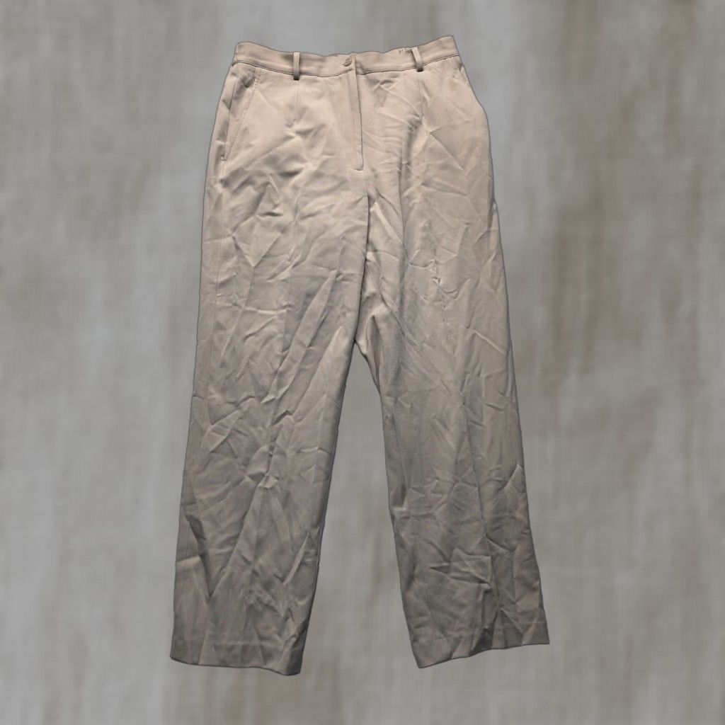 Vintage Vintage Appleseed's Tan Khaki Brown Women's Chino Pants Size 12P Petite Size 34" / US 12 / IT 48 - 1 Thumbnail