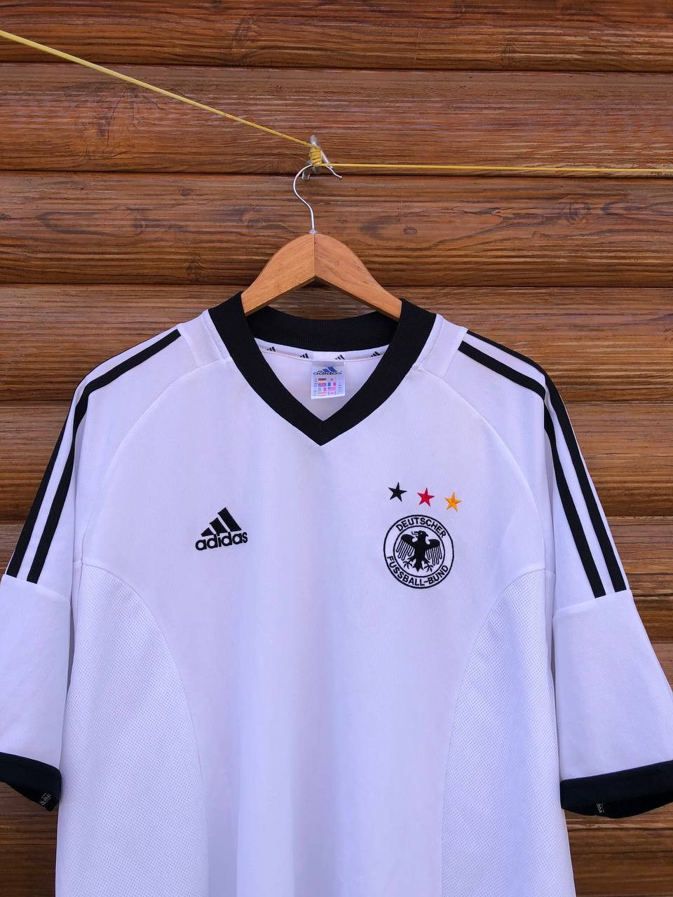 Vintage VINTAGE ADIDAS GERMANY NATIONAL TEAM FOOTBALL SHIRT JERSEY Size US XXL / EU 58 / 5 - 2 Thumbnail