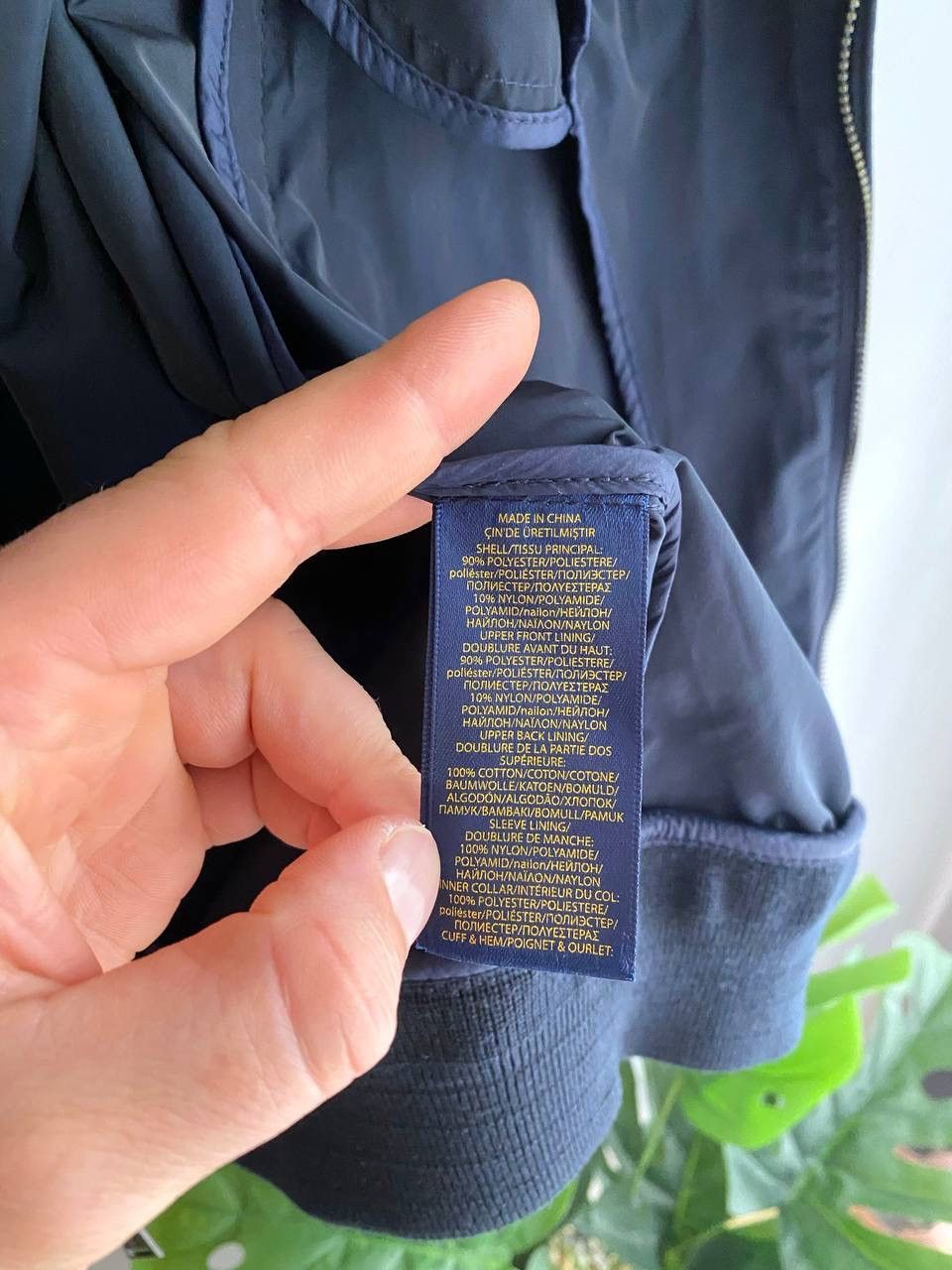 Polo Ralph Lauren Polo Ralph Lauren Dark Blue Nylon Winbreaker Jacket, Size L Size US L / EU 52-54 / 3 - 14 Thumbnail