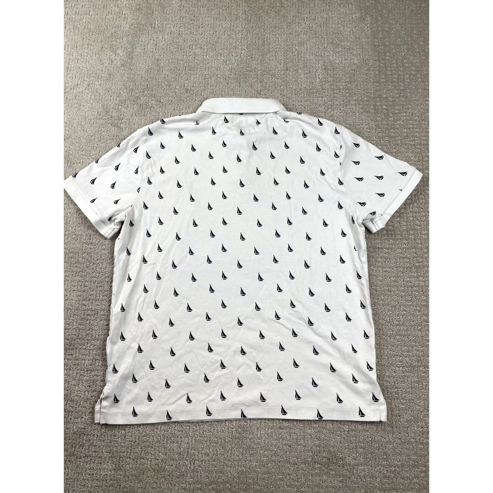 Polo Ralph Lauren Polo Ralph Lauren Shirt Mens L Sailboat Print Nautical AOP Short Sleeve Stretch Size US L / EU 52-54 / 3 - 5 Thumbnail