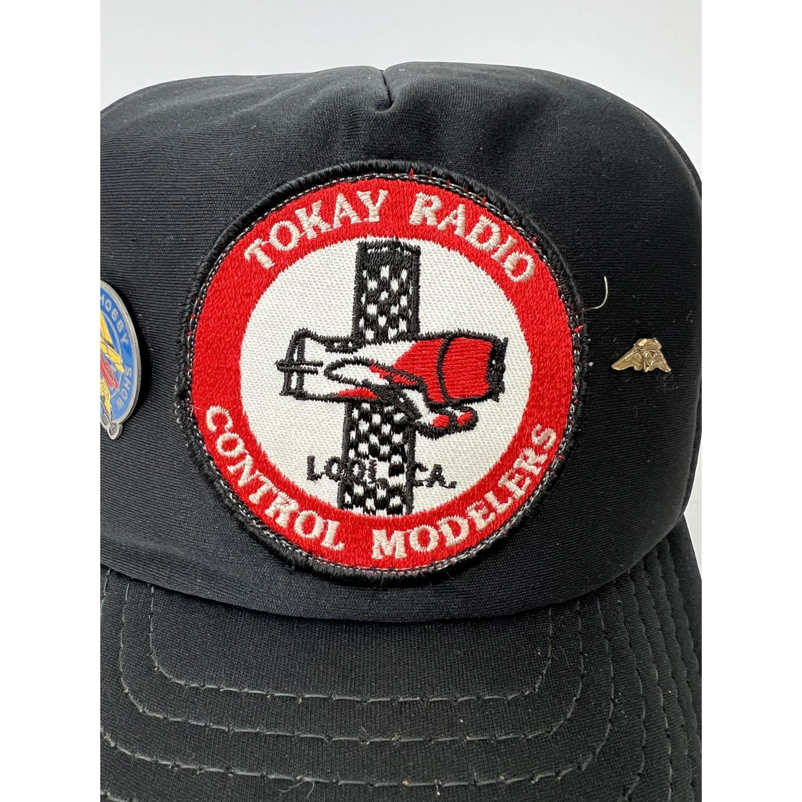 Universal Studios Vintage Tokay RC Modelers Hat Cap Snap Back Black Trucker On Size ONE SIZE - 2 Thumbnail