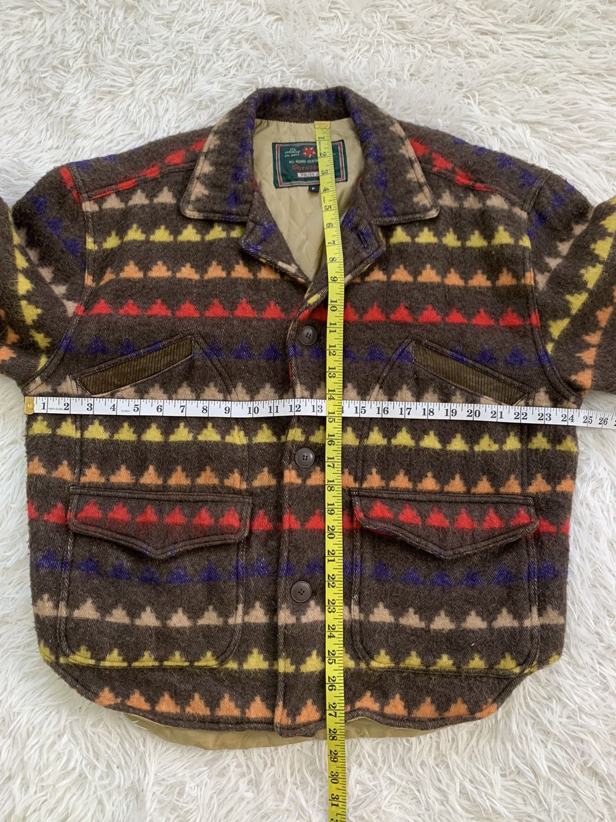 Japanese Brand Crazy Cozy Art Blanket Outdoor Jacket Size US L / EU 52-54 / 3 - 11 Thumbnail