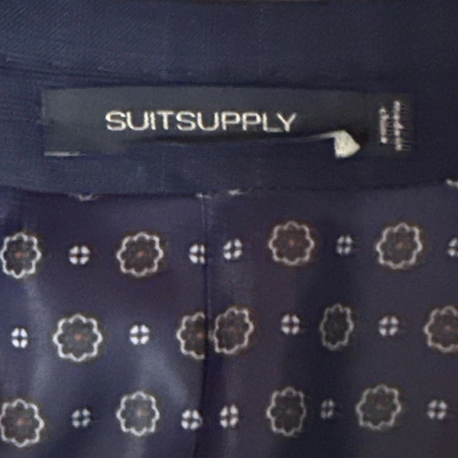 Suitsupply SuitSupply Blazer Mens 46R Blue La Spalla Drago Wool Sport Size 46R - 2 Thumbnail