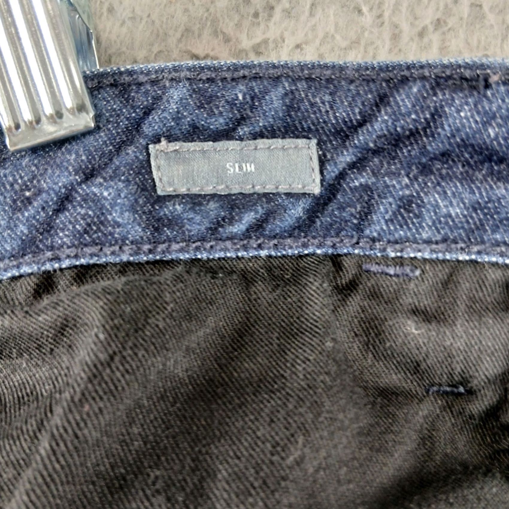 Bonobos Bonobos Jeans Mens 35 Blue Premium Indigo Whiskered Faded Wash Size US 35 - 7 Thumbnail