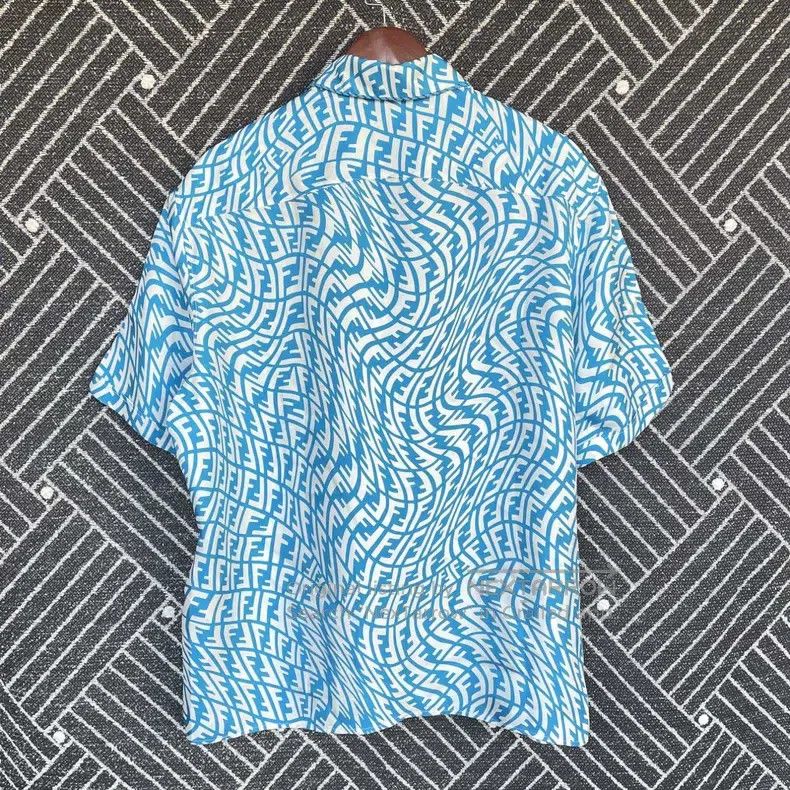 Other Fendi size 41 SS21 Double F Printed Pattern Mulberry Silk S Size US XXS / EU 40 - 2 Thumbnail