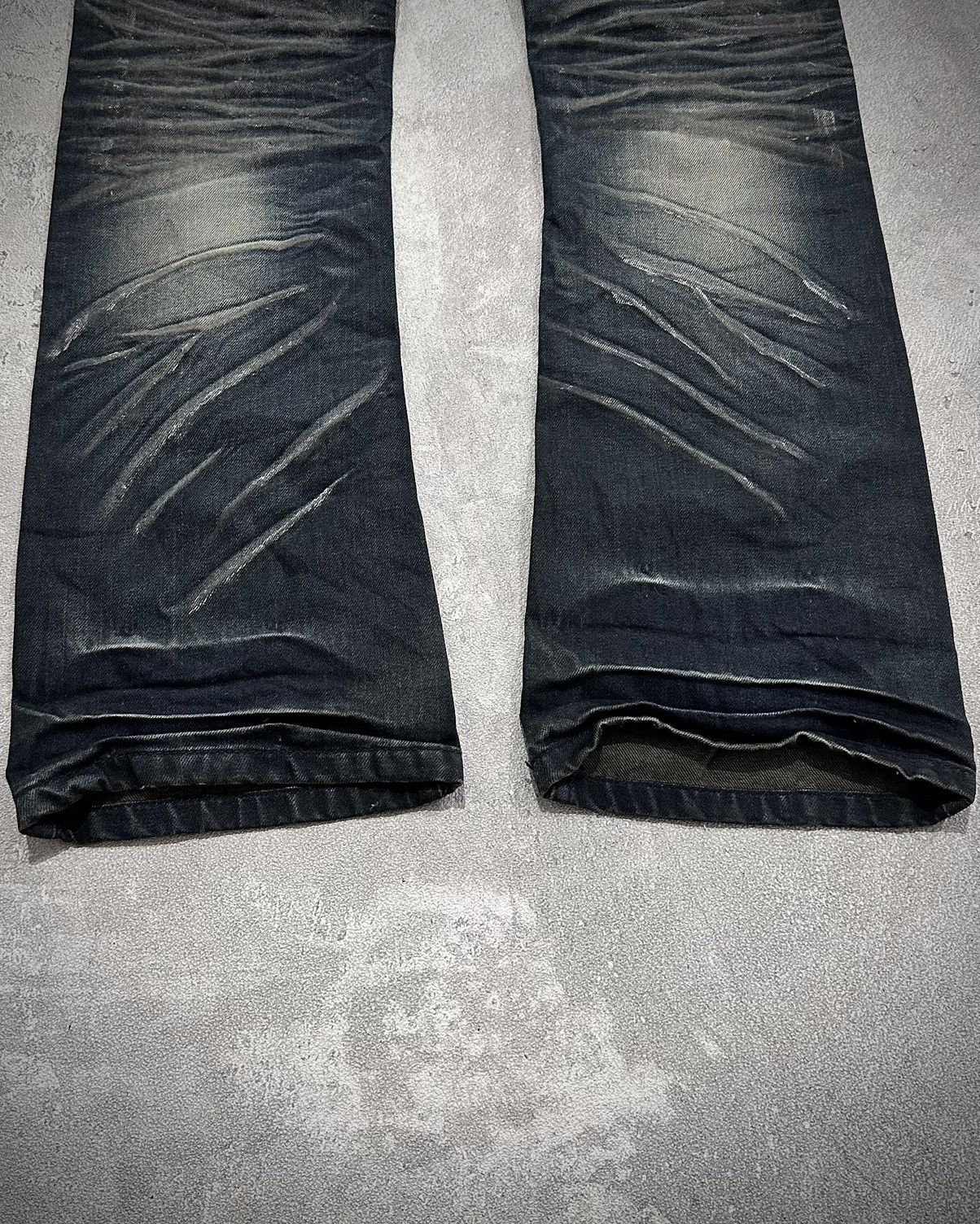 Japanese Brand Vkei Vice Fairy Distressed Flare Denim Jeans Lgb Style Size US 30 / EU 46 - 9 Thumbnail