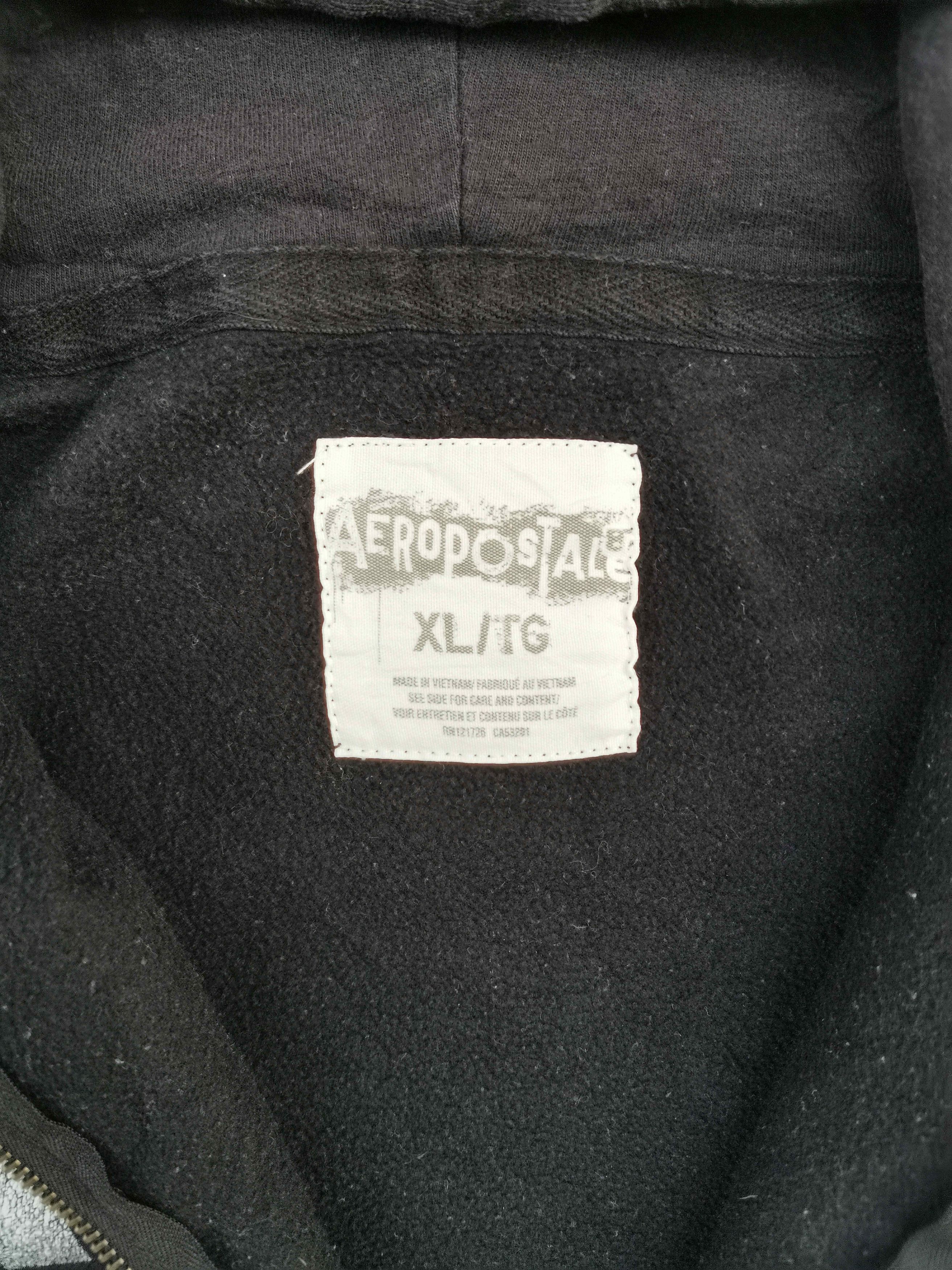 Designer × Japanese Brand Aero NYC Est. 1987 Big Logo Hoodie Zipper Sweatshirt Size US XL / EU 56 / 4 - 5 Thumbnail