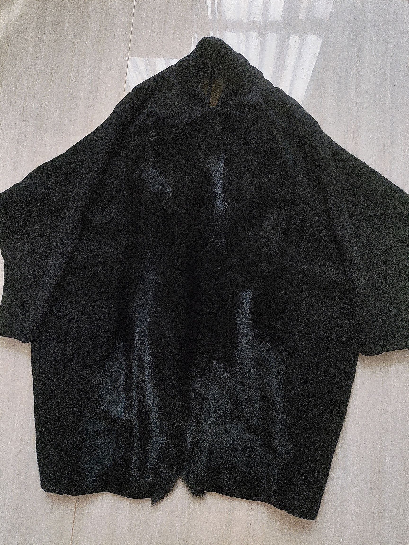 Other Alessandra Marchi Olll horsehair cashmere cocoon overcoat Size M / US 6-8 / IT 42-44 - 3 Thumbnail