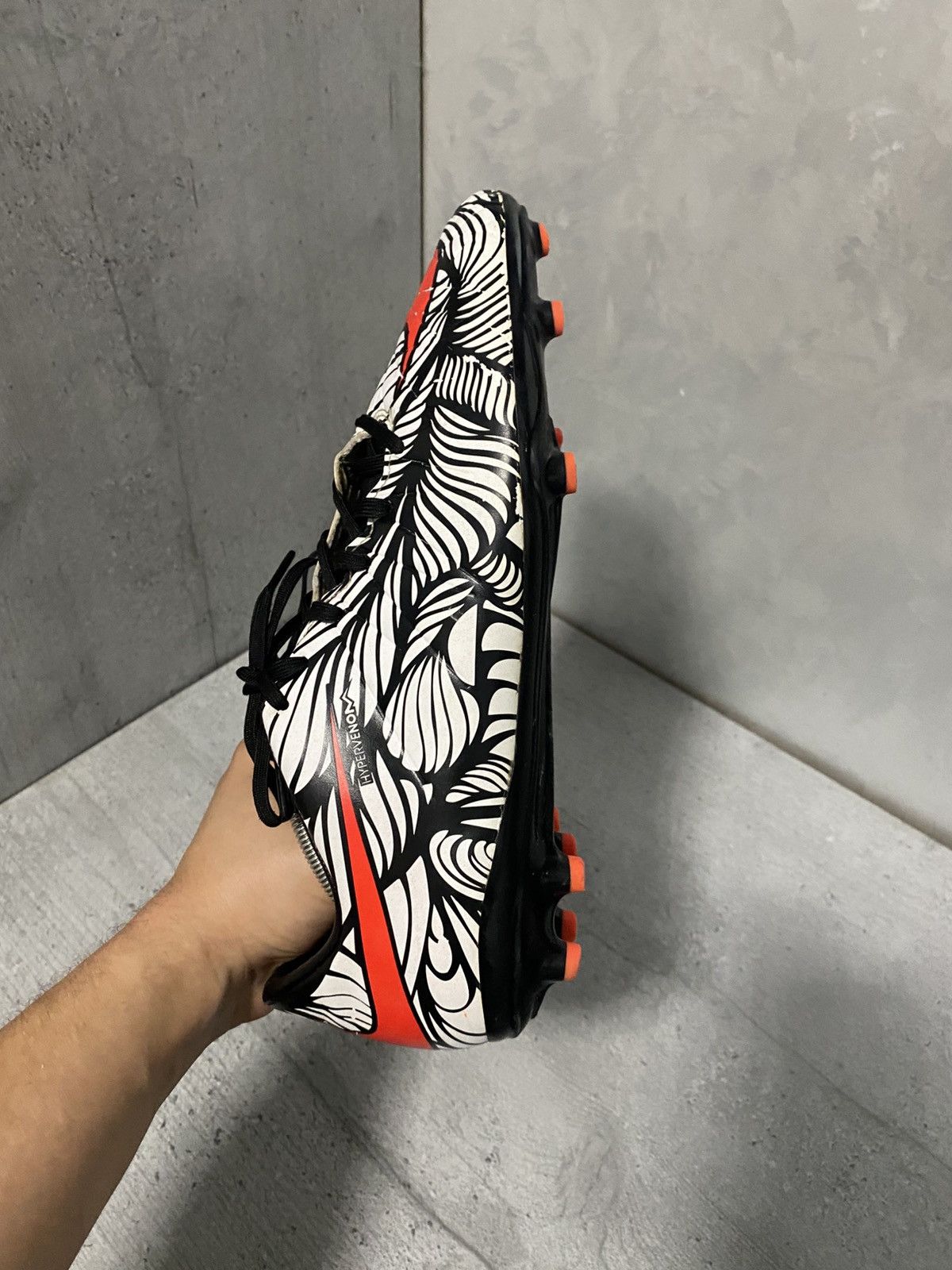 Nike NIKE Hypervenom Phelon II FG Neymar Soccer Cleats Boots US10 Size US 10 / EU 43 - 7 Thumbnail