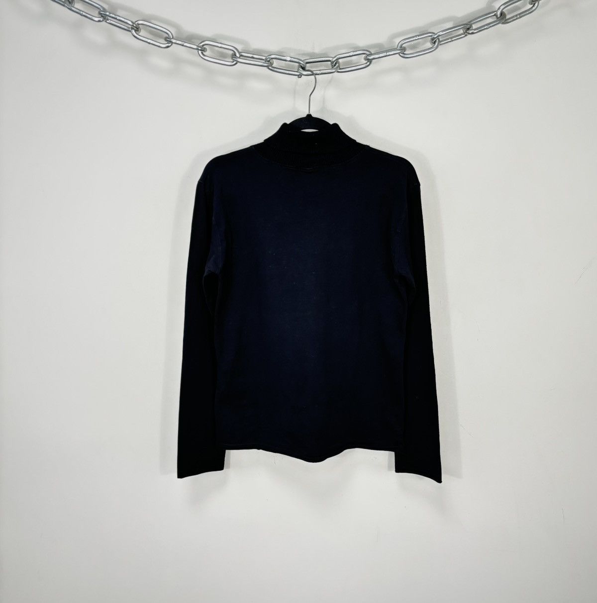 Cavalli Class Vintage Roberto Cavalli Class Embroidered Turtleneck Sweater Size L / US 10 / IT 46 - 9 Thumbnail