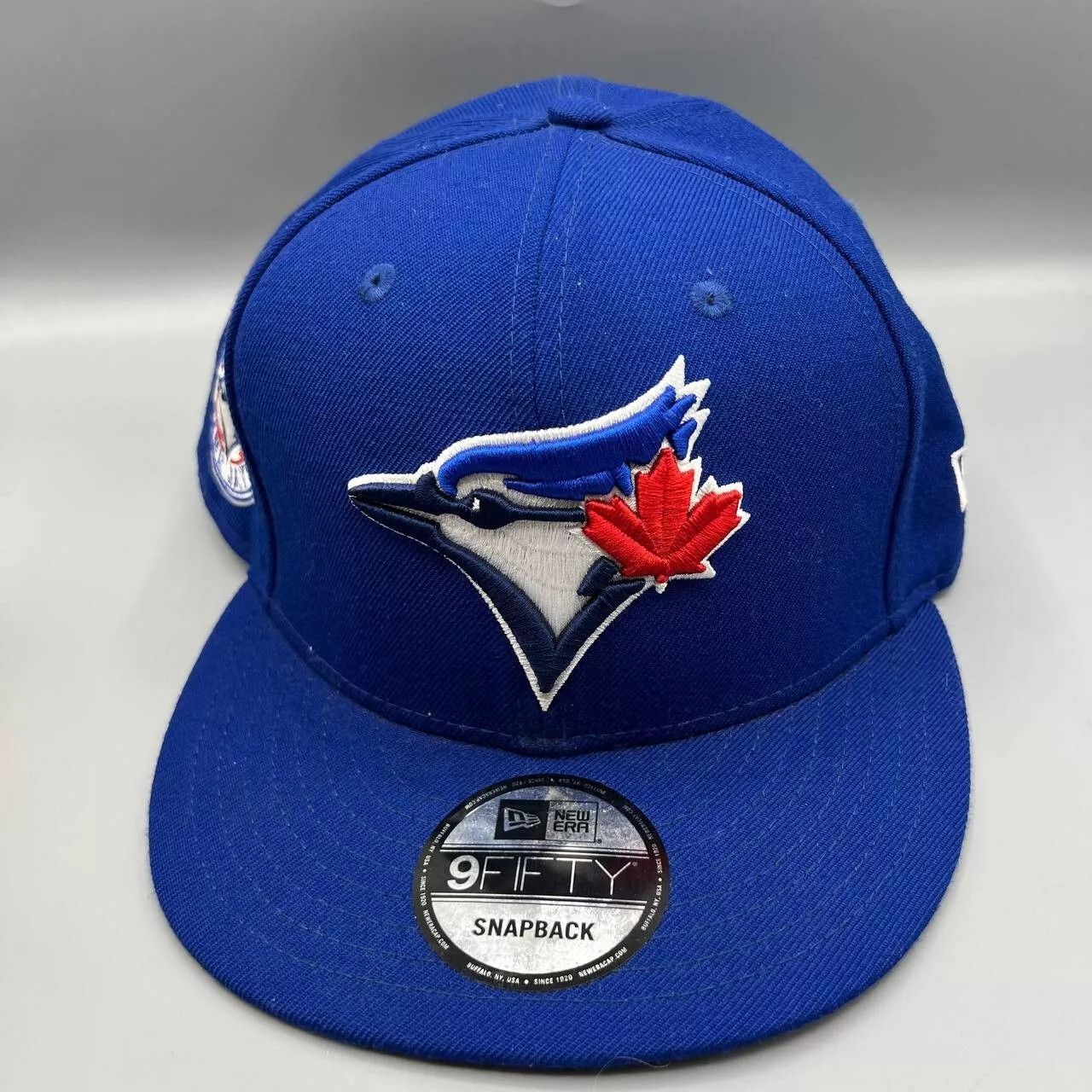 New Era Toronto Blue Jays Hat Men Blue 9Fifty New Era Snap Back Cap Size ONE SIZE - 1 Thumbnail
