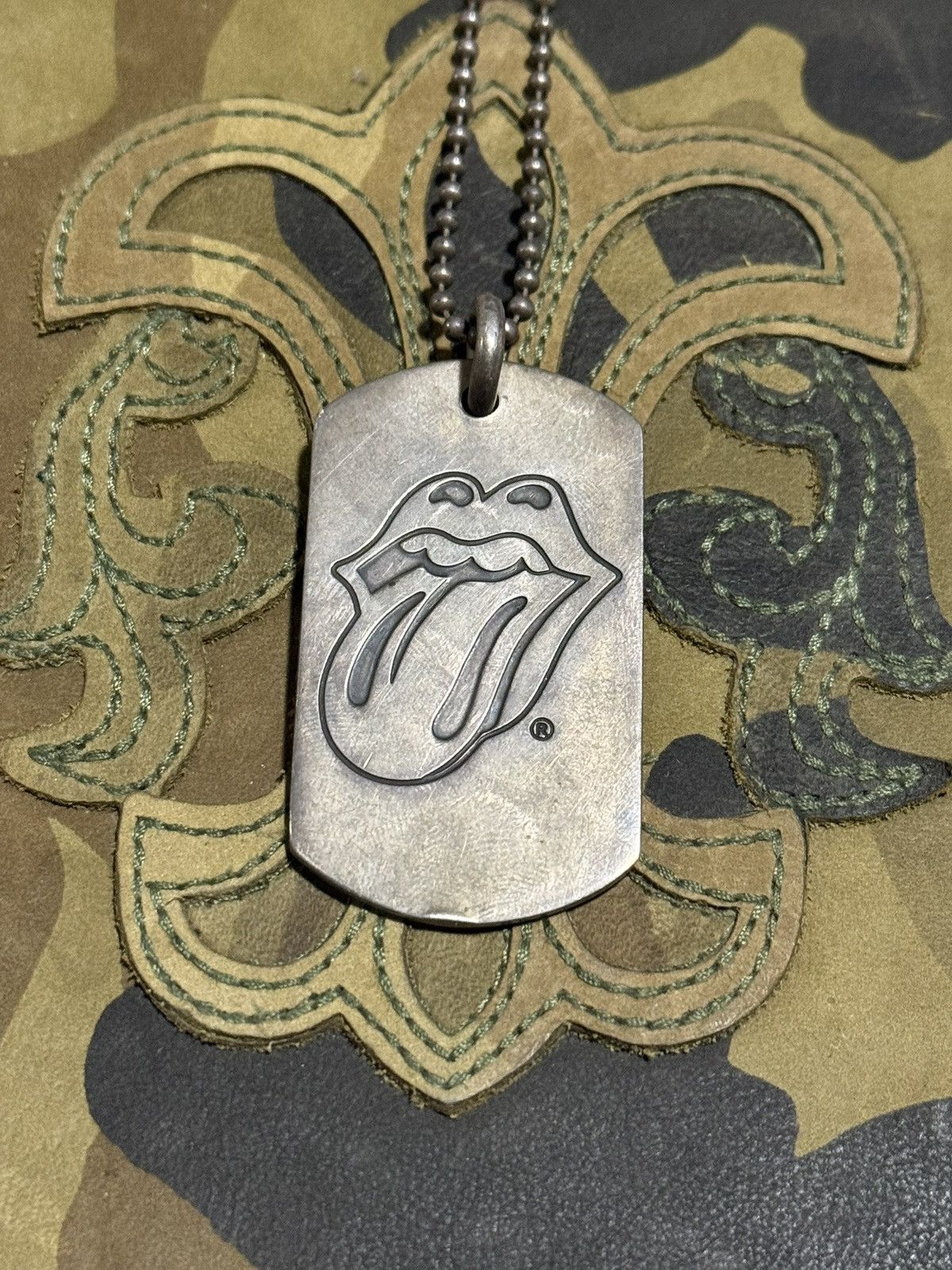 Chrome Hearts Chrome Heart silver zippo rolling stones | Grailed