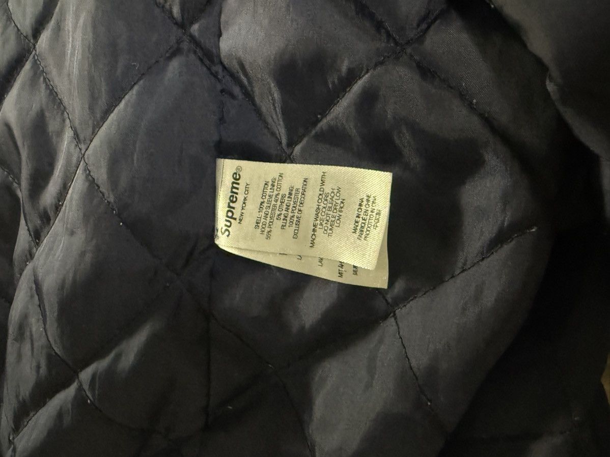 Supreme Supreme Fleece Hooded Denim Shirt Size US S / EU 44-46 / 1 - 6 Thumbnail