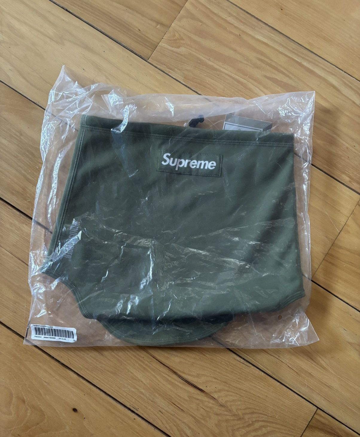 Supreme Supreme Dark Olive Windstopper Neck Gaiter FW22 Size ONE SIZE - 3 Thumbnail