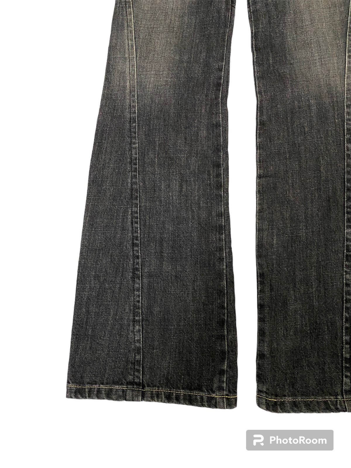 If Six Was Nine Sweet Camel Japan Flared Jeans Size 30" / US 8 / IT 44 - 4 Thumbnail