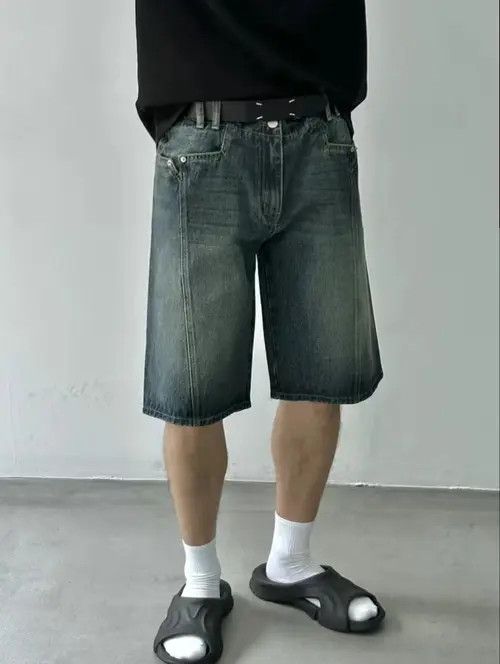 Other Blue washed loose versatile denim shorts Size US 32 / EU 48 - 2 Thumbnail