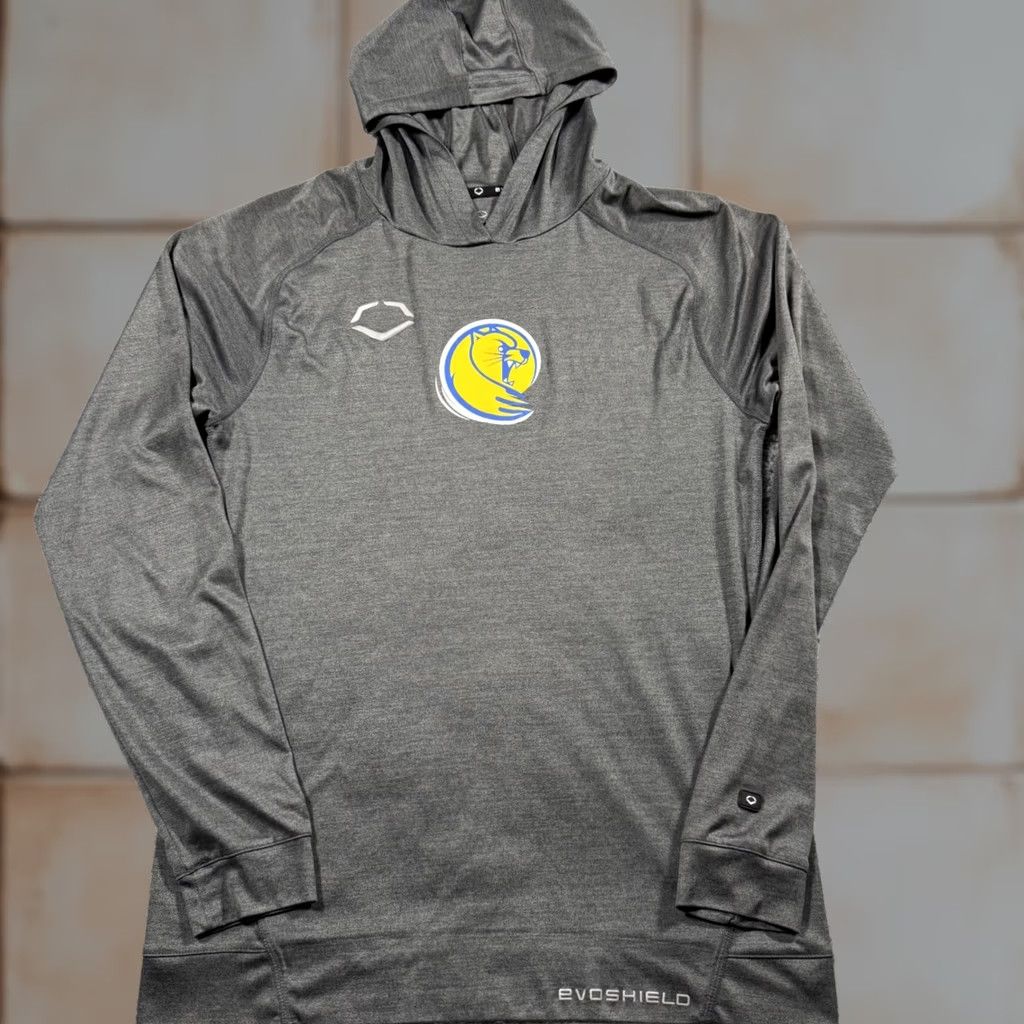 Vintage EvoShield Hoodie Lander University SC Gray Size M Size US M / EU 48-50 / 2 - 1 Thumbnail