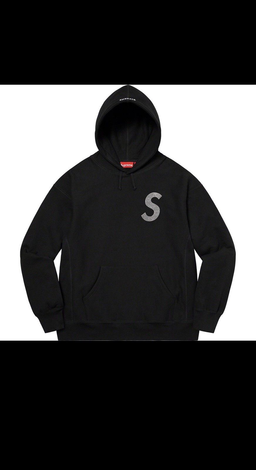 Supreme Supreme/swarovski S logo Hooded Size US M / EU 48-50 / 2 - 1 Thumbnail