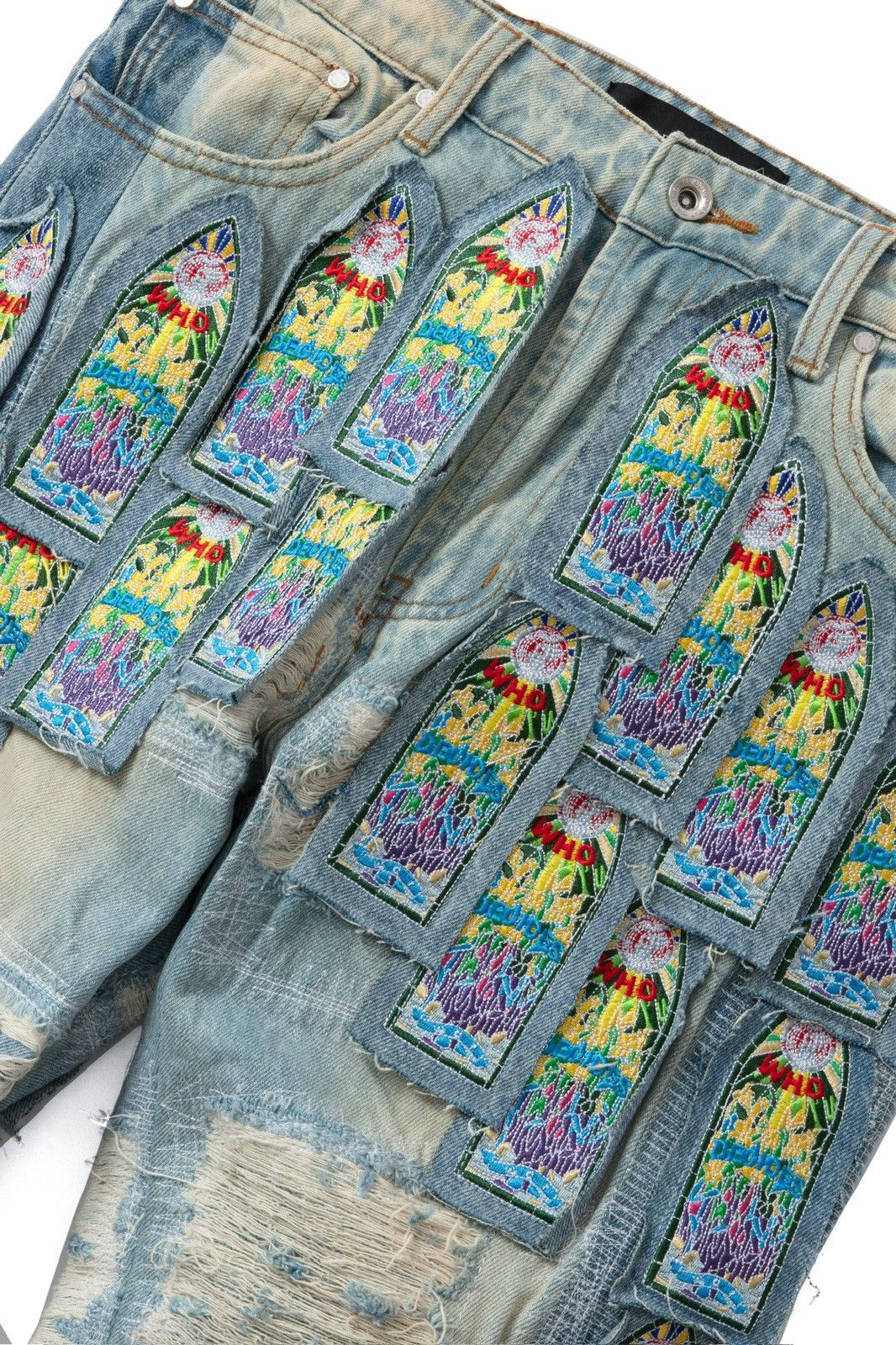 Who Decides War Who Decides War WDW COLISEUM FUSION DENIM Jeans Pants Size US 30 / EU 46 - 8 Thumbnail