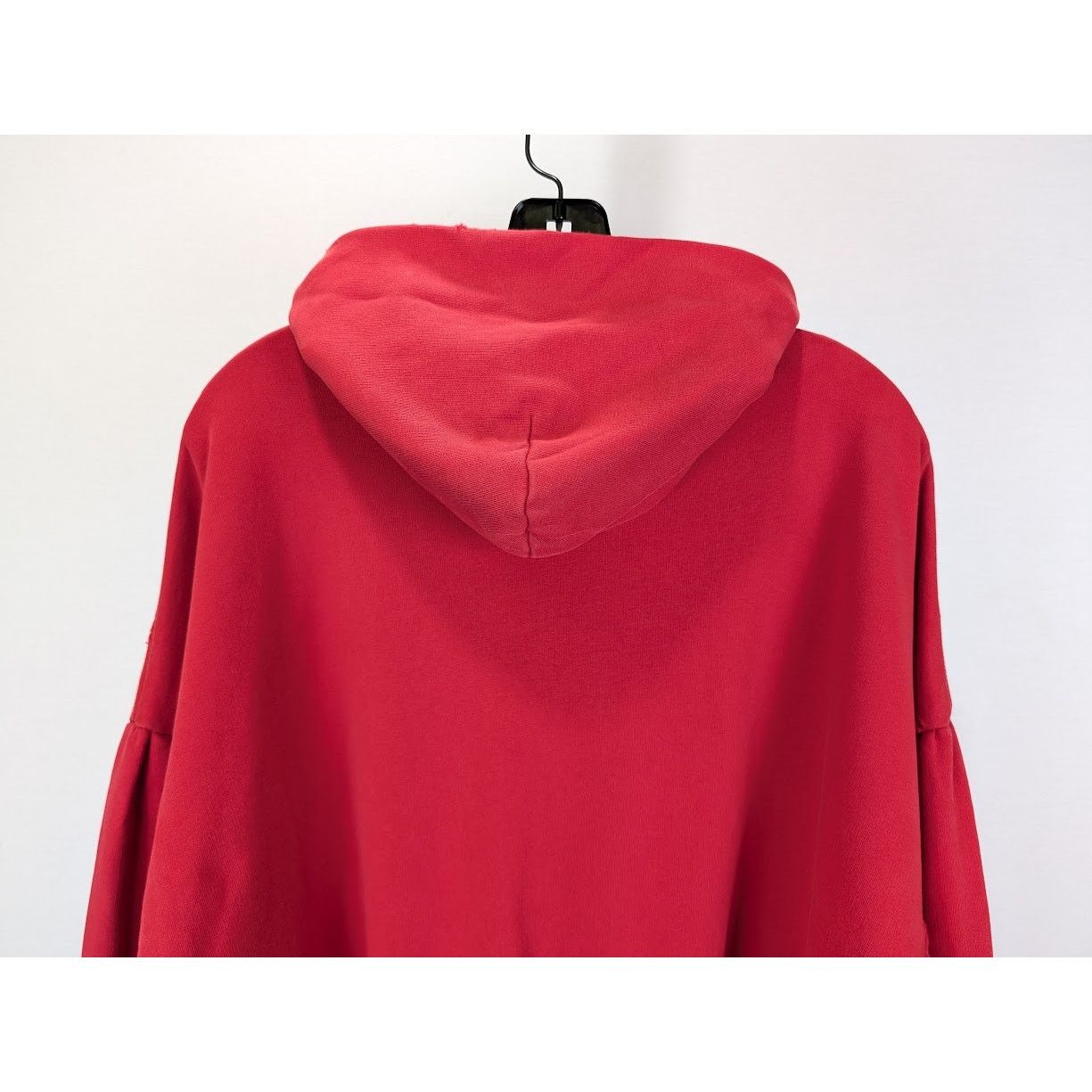 Balenciaga o1rshd1 Round Hoodie in Faded Red Size US S / EU 44-46 / 1 - 11 Thumbnail