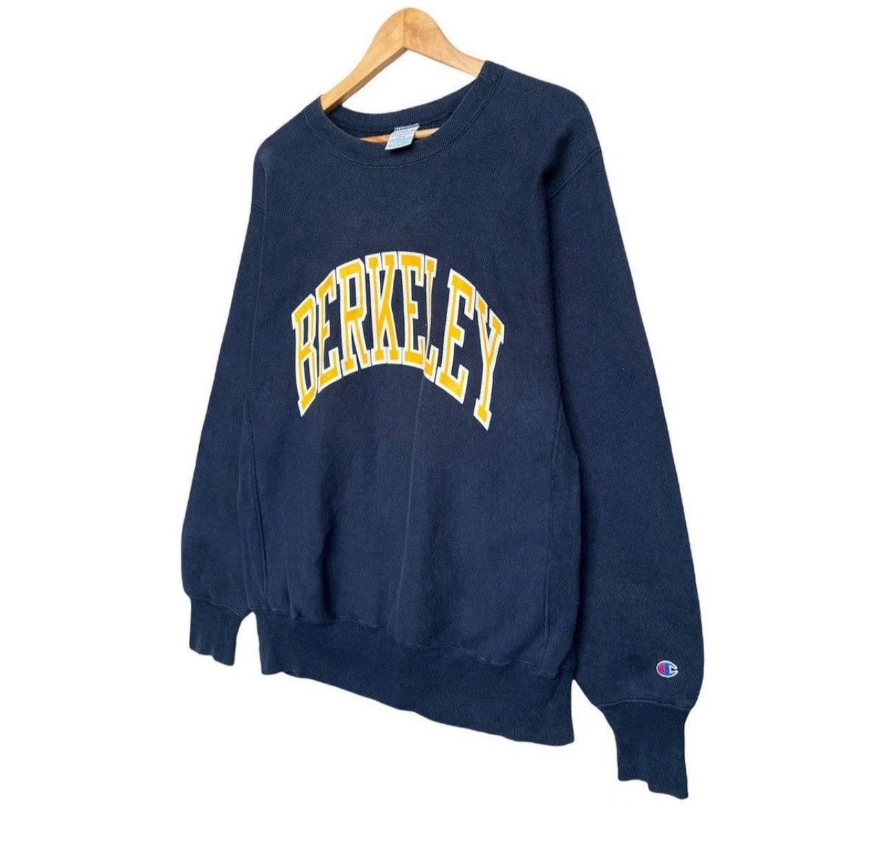 Champion Vintage 90s Berkeley Champion Reverse Weave State Sweatshirt Size US L / EU 52-54 / 3 - 2 Thumbnail