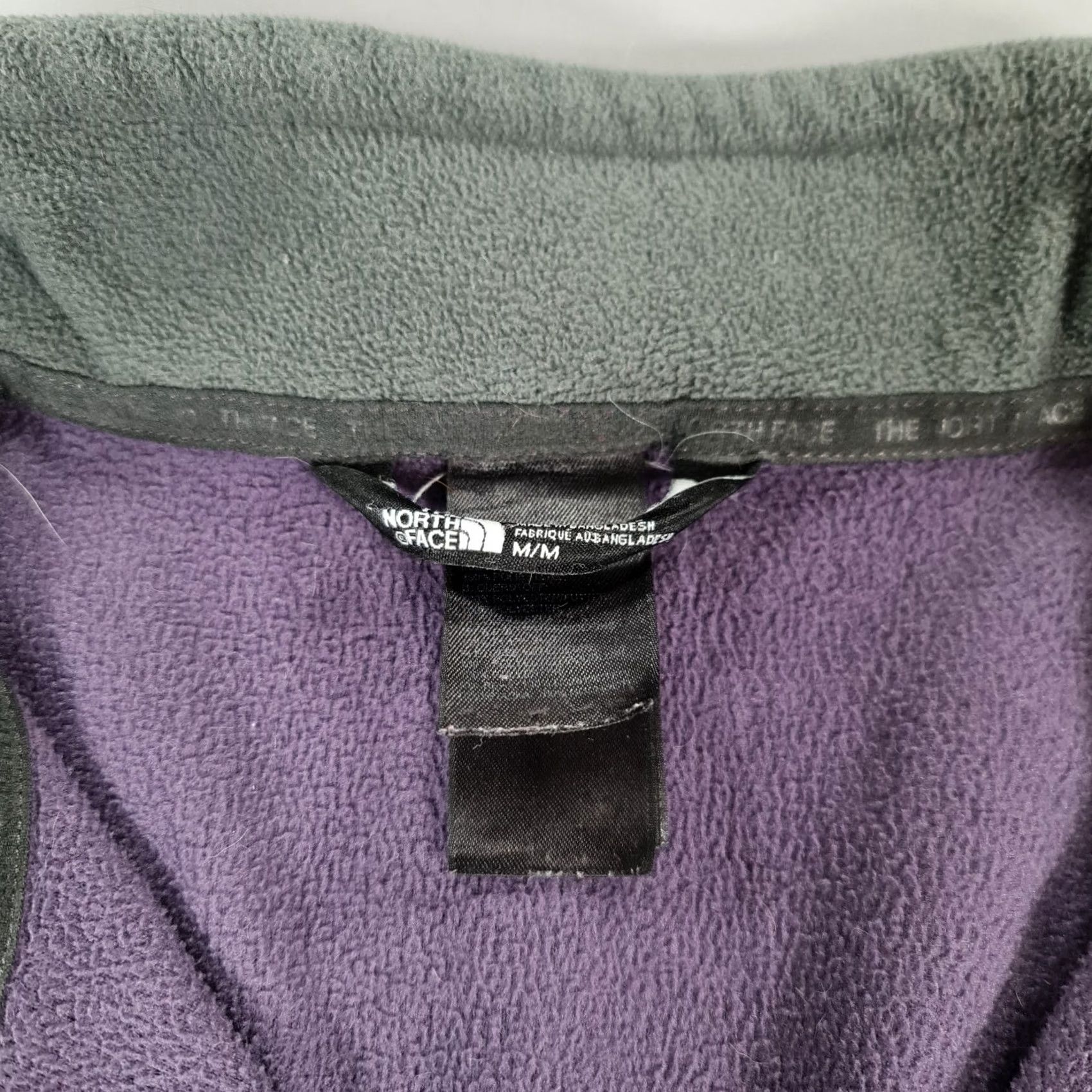 The North Face The North Face Mens Jacket Purple Medium Fleece Full Zip Sweatshirt Sweater Size US M / EU 48-50 / 2 - 3 Thumbnail