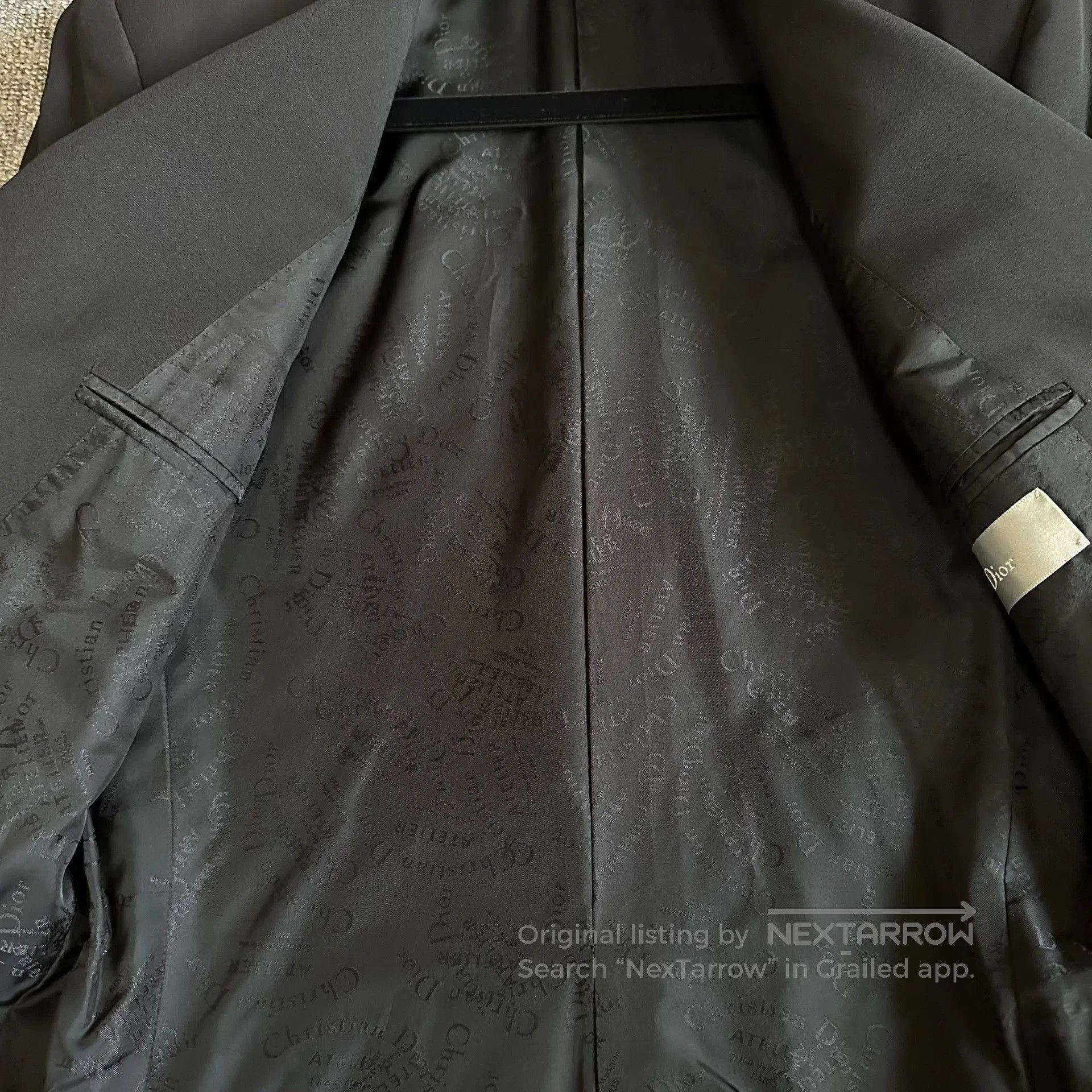 Dior dior double-breasted suit jacket 18ss. Size US M / EU 48-50 / 2 - 5 Thumbnail