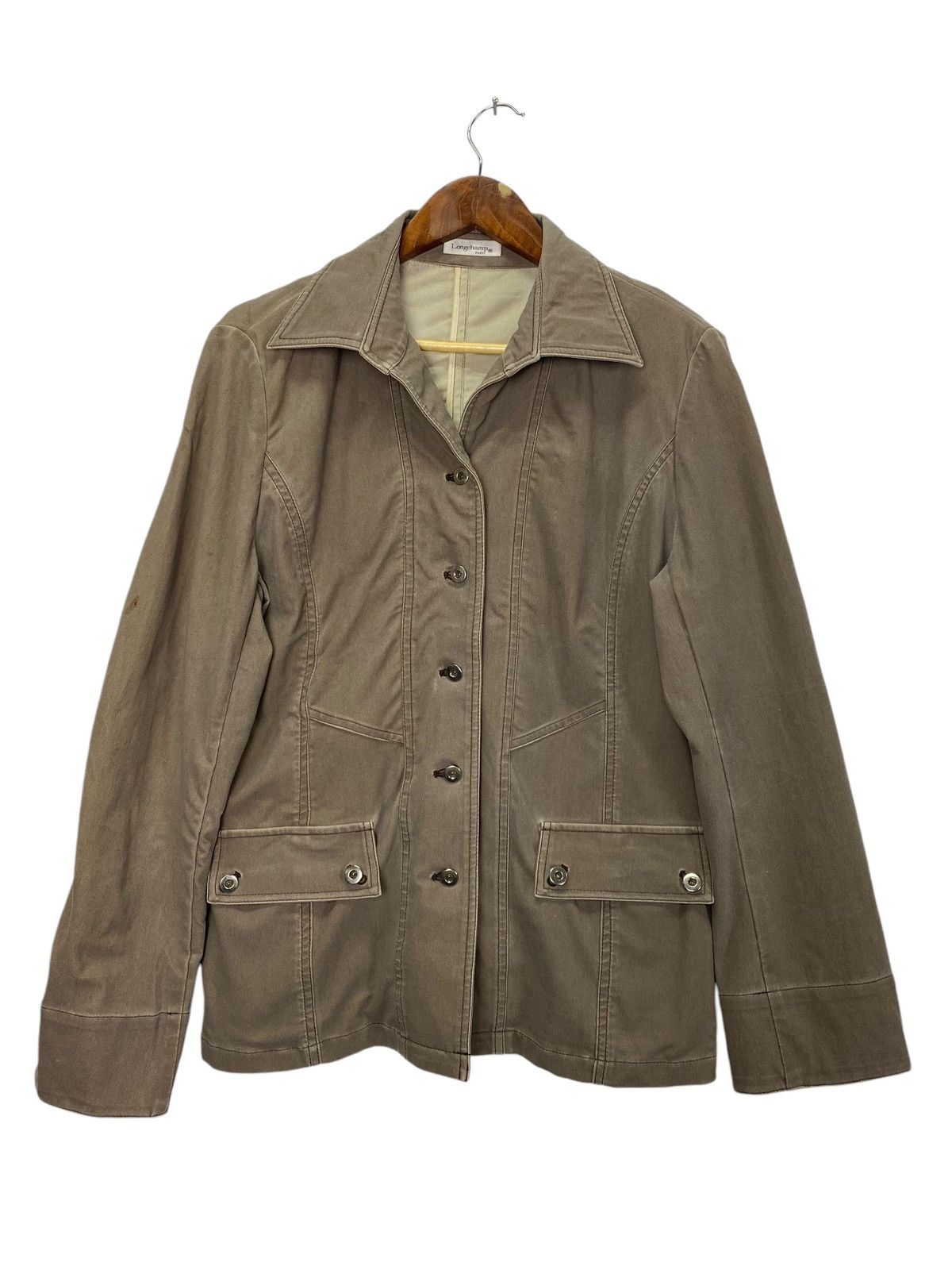 Longchamp × Vintage Vintage Longchamp Jacket Size US M / EU 48-50 / 2 - 1 Thumbnail