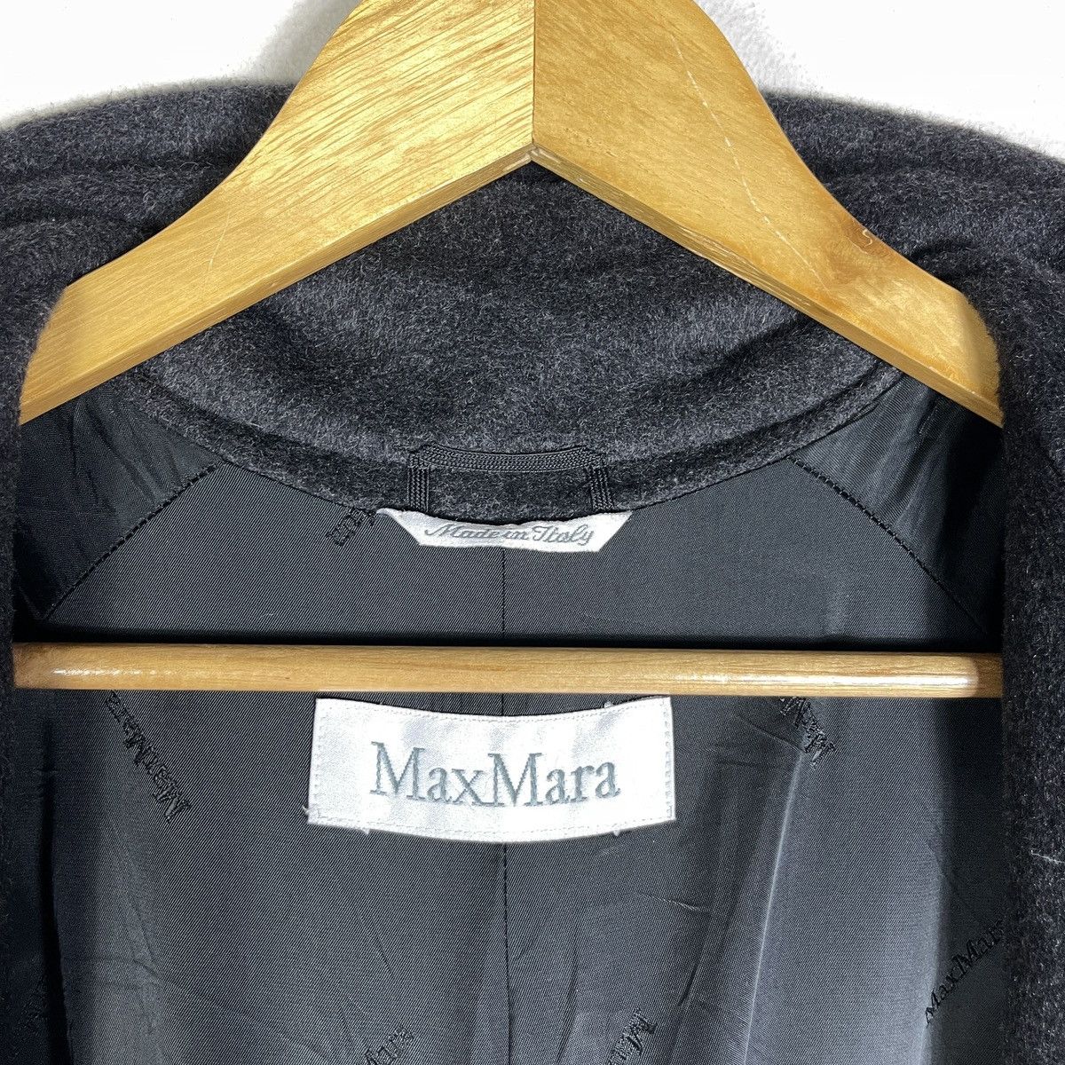 Max Mara 🔥MAX MARA ARCHIVE COCOON OVERSIZED CASHMERE & WOOL COAT Size M / US 6-8 / IT 42-44 - 6 Thumbnail