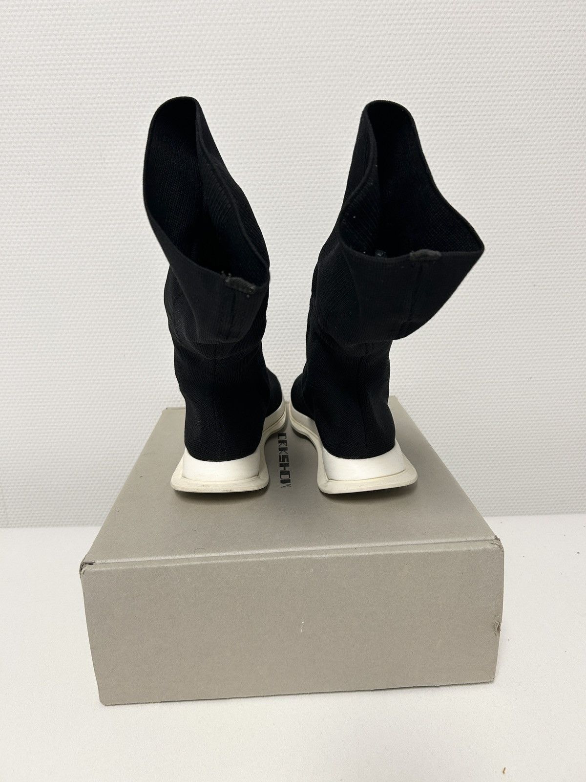 Rick Owens FW2018 Runner Stretch Sock Sneakers Size US 10 / EU 43 - 4 Thumbnail