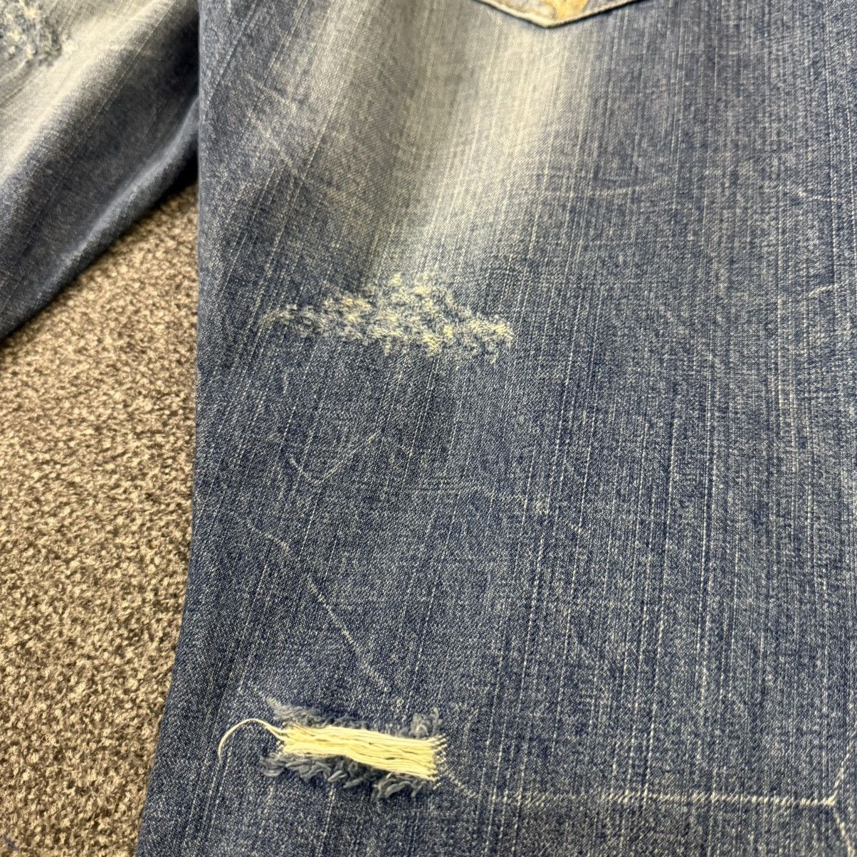 14th Addiction 🔥🇯🇵 Japanese Distressed Archival Co&Lu Denim Size US 33 - 8 Thumbnail