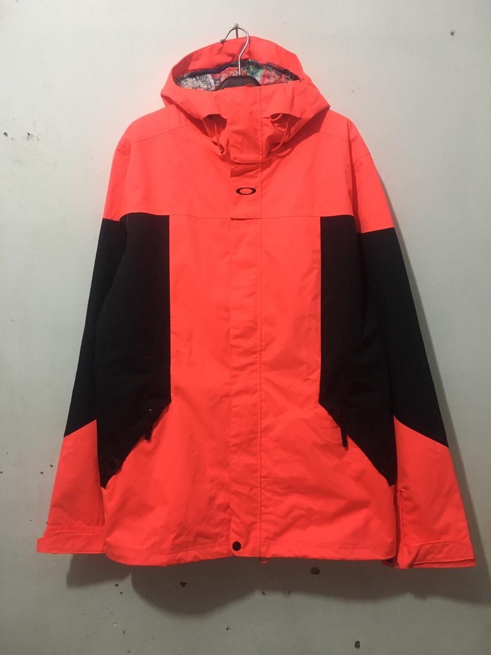 image of Jacket Oakley Snow Board in Orange/Pink, Men's (Size Large)