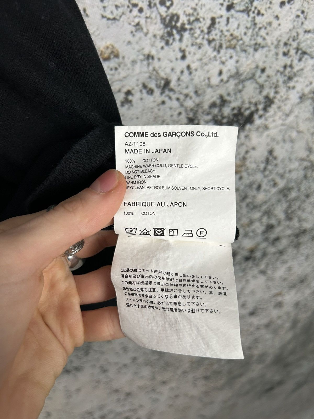 Comme des Garcons PLAY CDG Comme Des Garcons Play Black Tee Heart Streetwear Japan Size US L / EU 52-54 / 3 - 6 Thumbnail