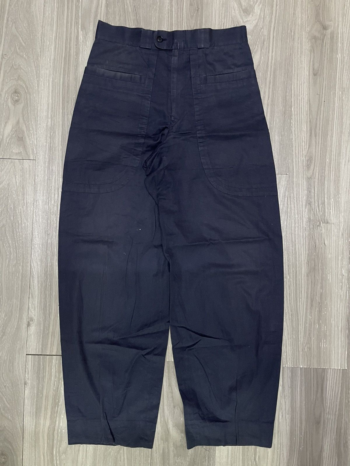 Versace Gianni Versace Wide Loose Thin Cotton Pants Size US 29 - 1 Thumbnail
