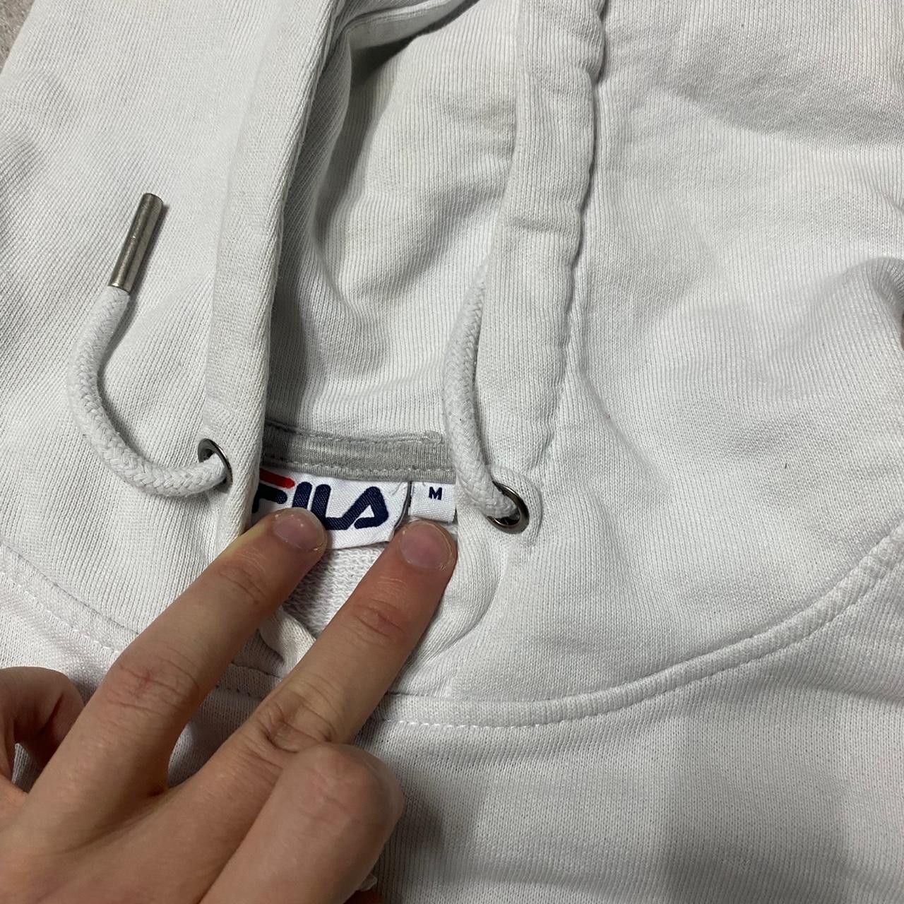 Fila White Fila hoodie #hoodie Size US M / EU 48-50 / 2 - 3 Thumbnail