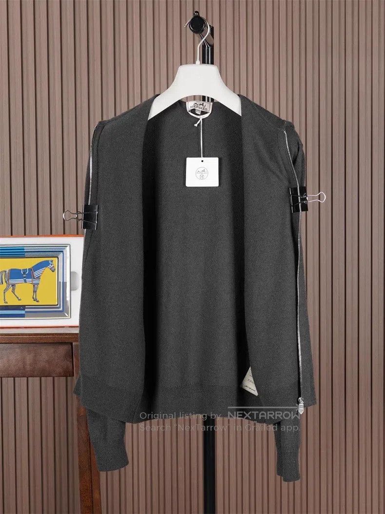 Hermes Hermes Hooded Cashmere Coat Size US M / EU 48-50 / 2 - 3 Thumbnail