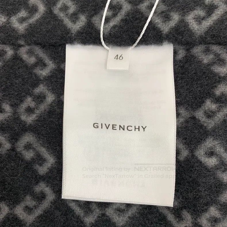 Givenchy Givenchy Black Logo Gold Label Wool Hooded Long Sleeve Ove Size US S / EU 44-46 / 1 - 8 Thumbnail
