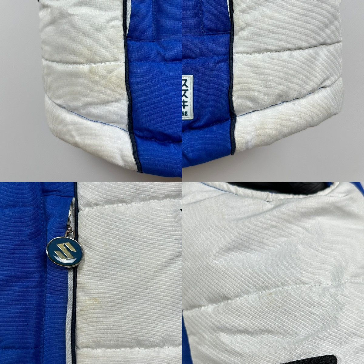 Formula 1 Suzuki GSXR Tyco TAS Racing Blue Motorcycle Fleece Vest Size US S / EU 44-46 / 1 - 21 Thumbnail