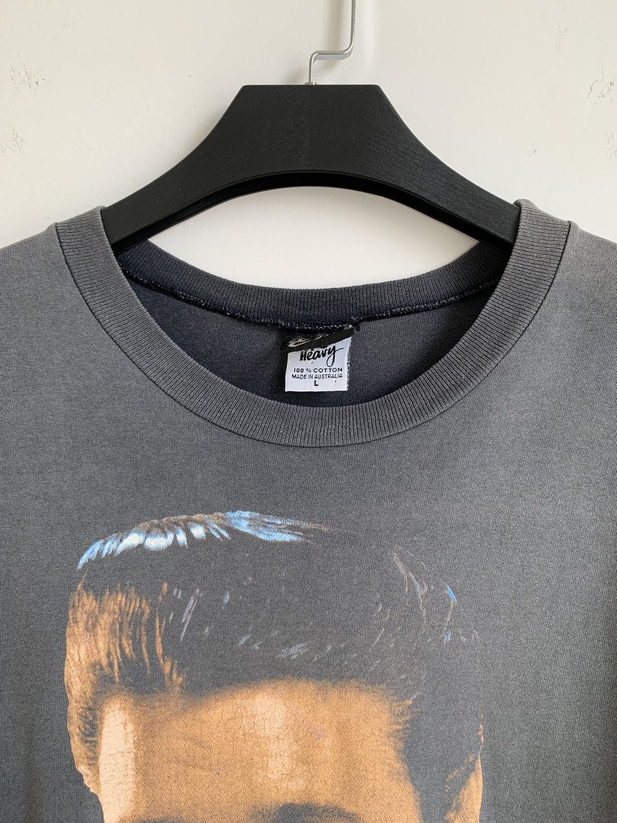 Band Tees Vintage 90s Elvis Presley Distressed Shirt Size US L / EU 52-54 / 3 - 3 Thumbnail