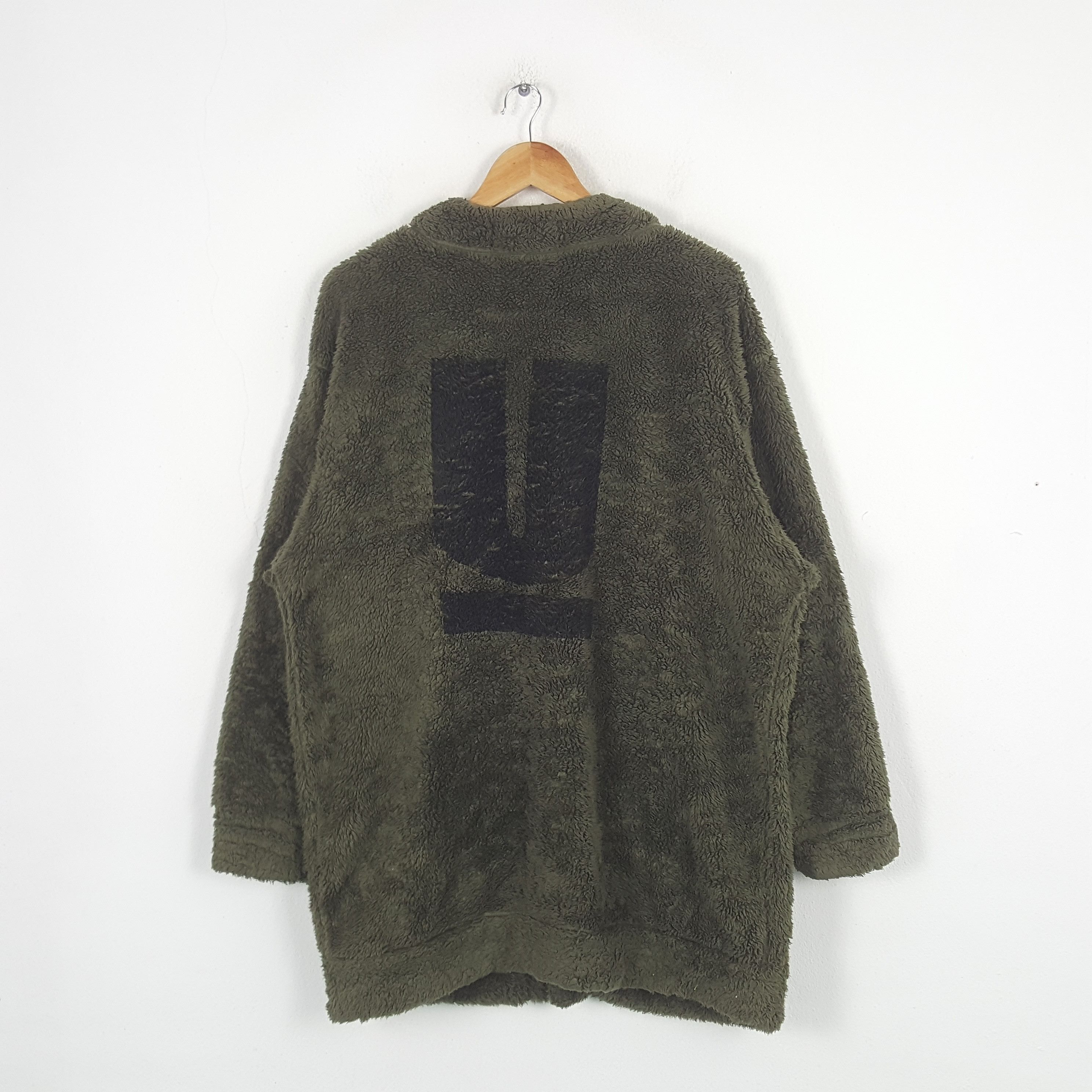 GU × Undercover × Vintage Vintage GU X Undercover Japanese Fleece Jacket C287N14 Size US L / EU 52-54 / 3 - 1 Thumbnail